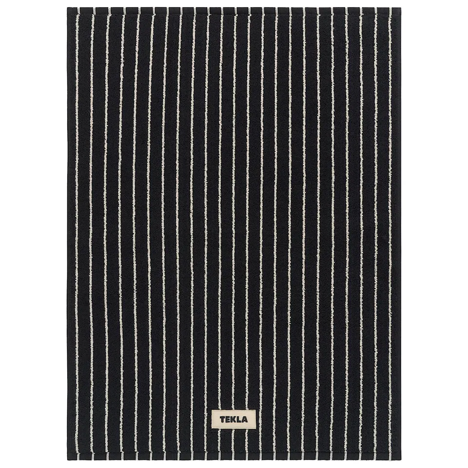  Terry Black Stripes badrumsmatta 50x70 cm