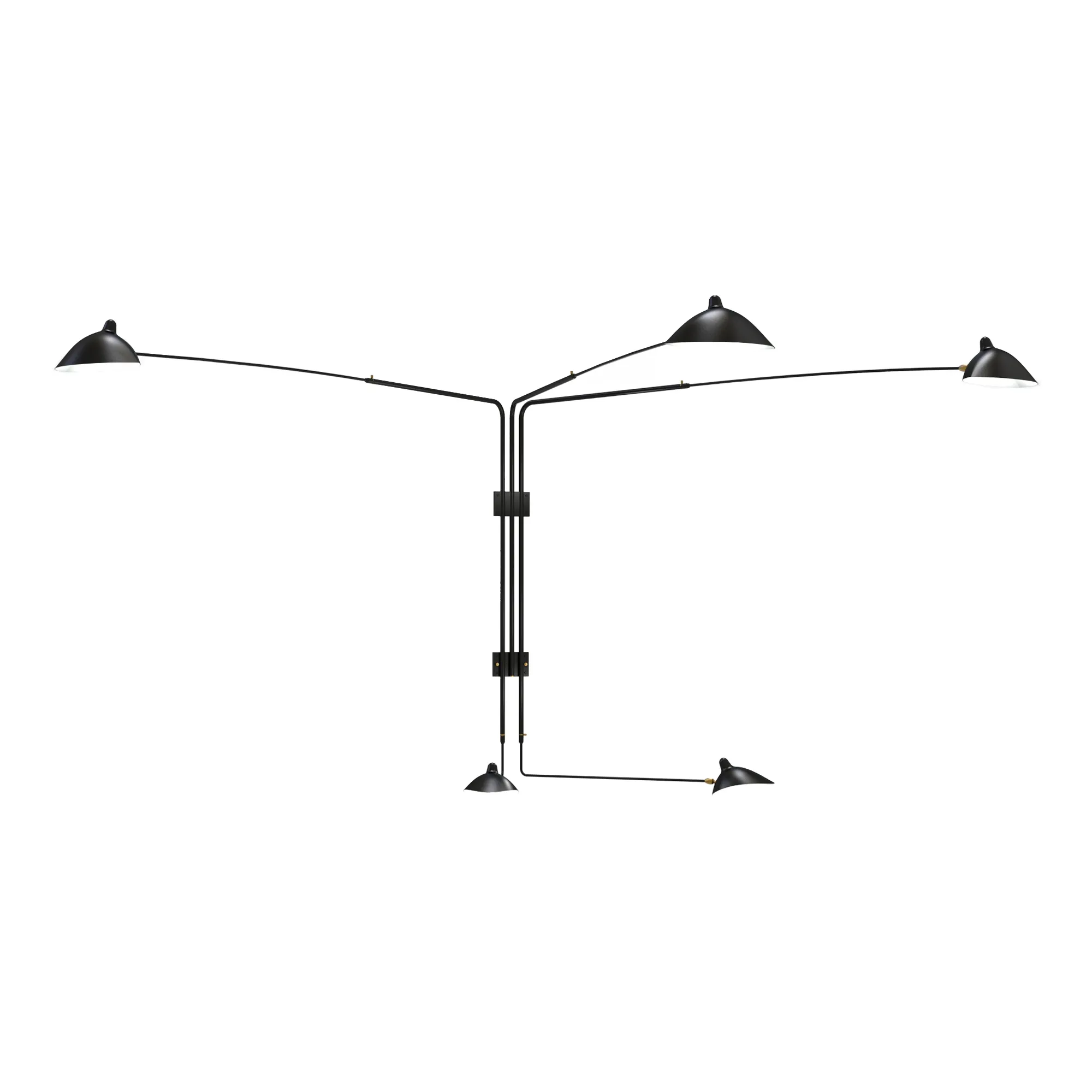Rotating Arms vägglampa - 1