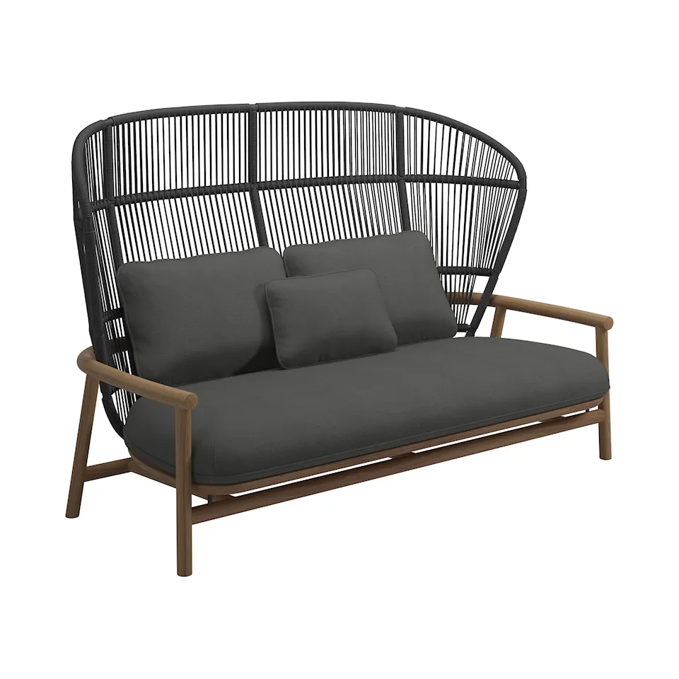 Fern High Back 2-Seater Sofa