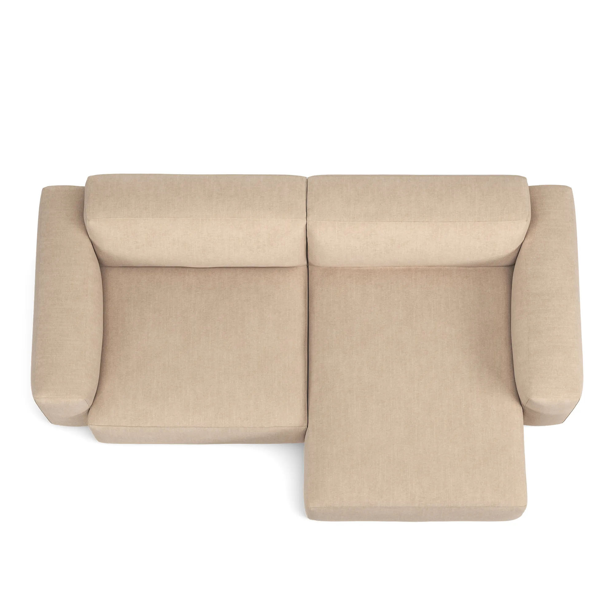 Brick 2-sitssoffa schäslong höger - 8