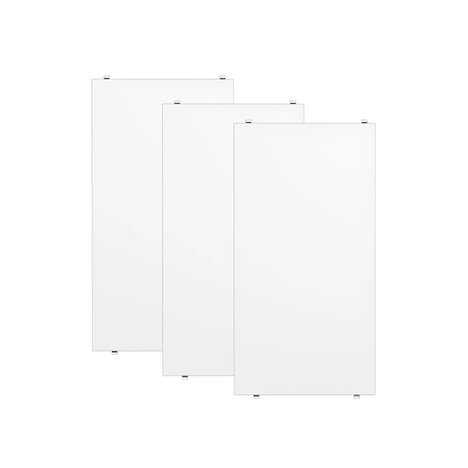 Hyllplan 58 x 30 cm 3-pack vit