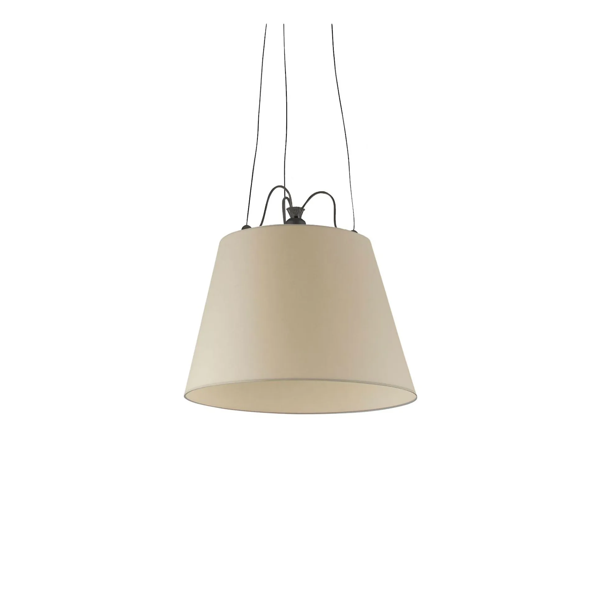 Tolomeo Mega Pendellampa - Svart - Artemide - NO GA