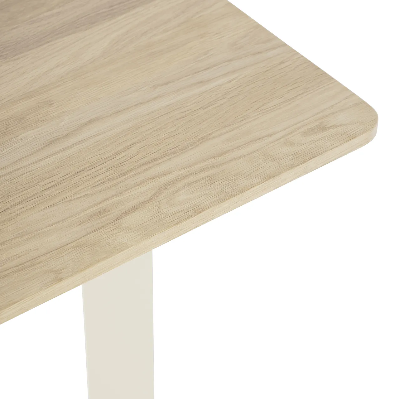 70/70 Table matbord 170x85 cm, Massiv ek/Svart