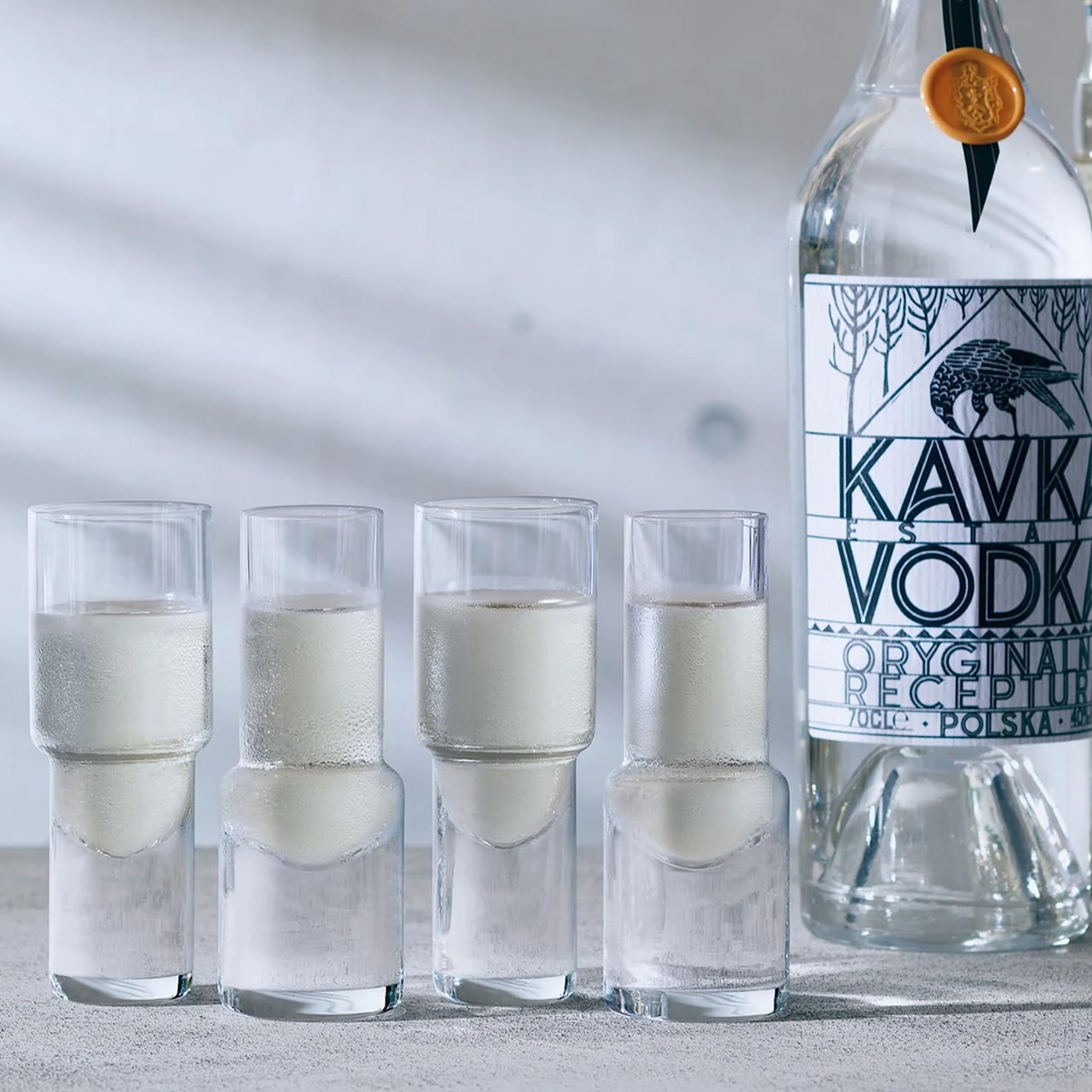 Vodka Shot Glass - Set of 4