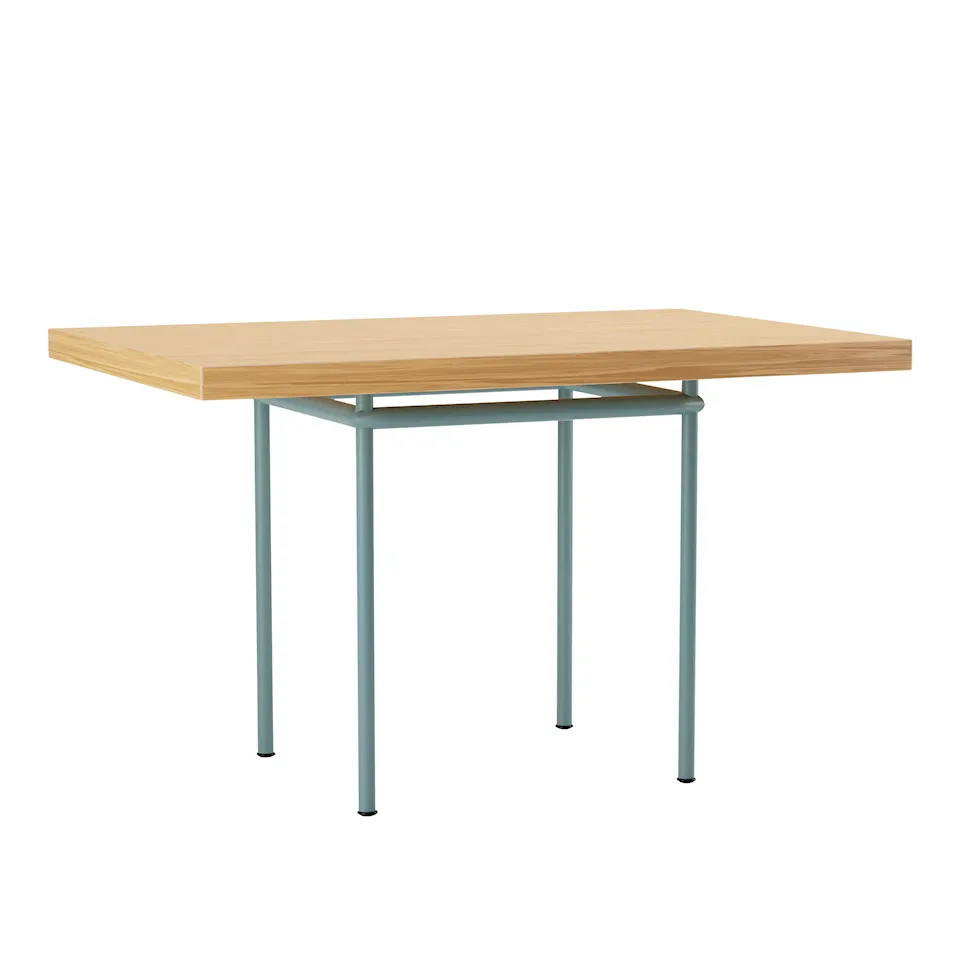 LC12 La Roche bord, Light Blue Enamel Steel Base