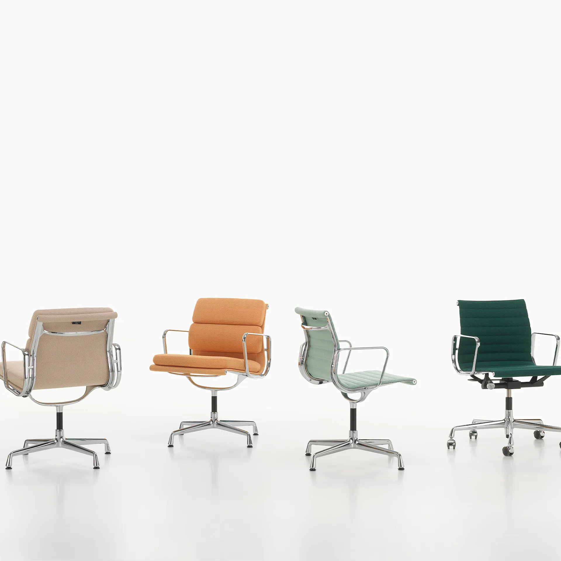 EA 108 skrivbordsstol Polished - Vitra - Charles & Ray Eames - NO GA