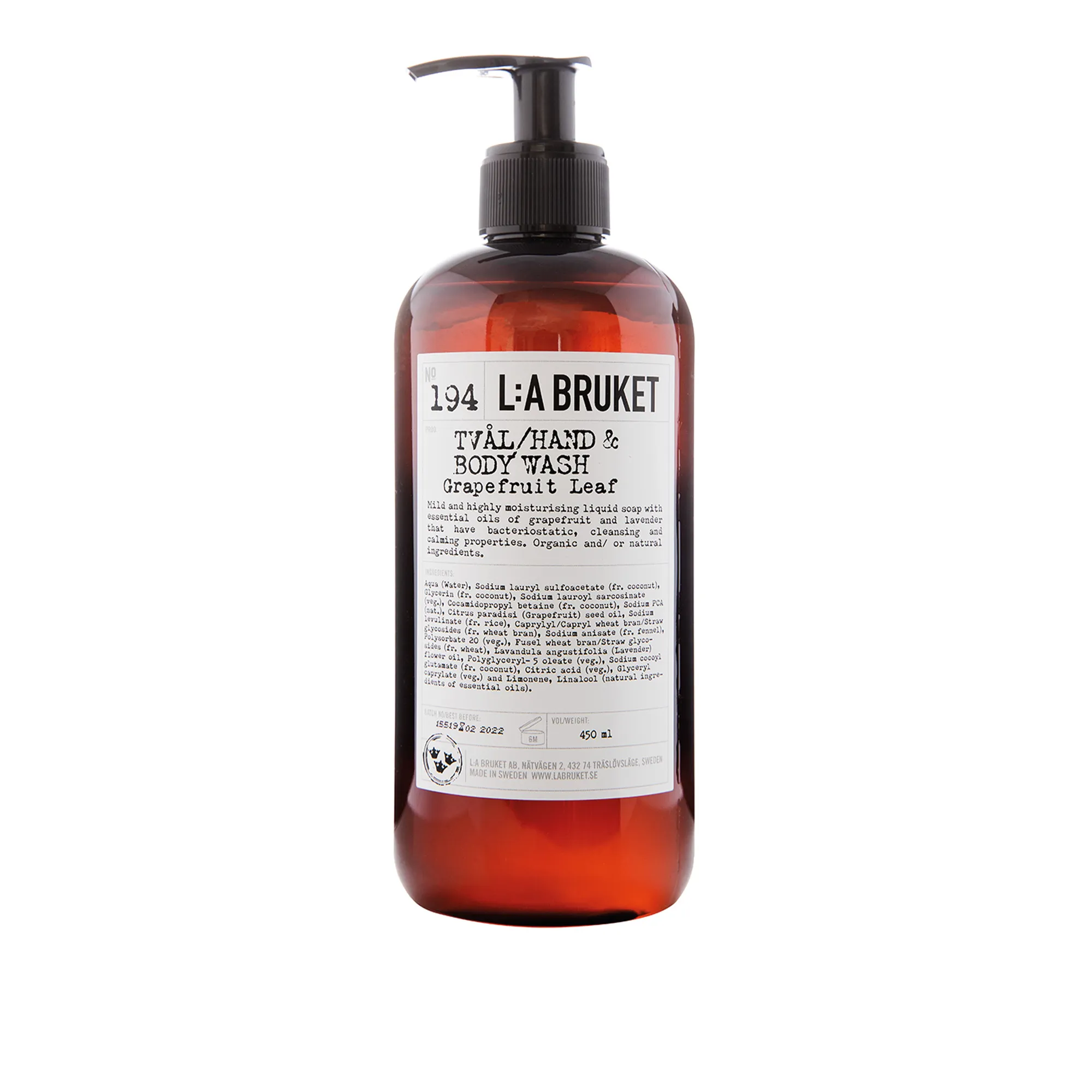 104 hand- & kroppstvål 450 ml - 1