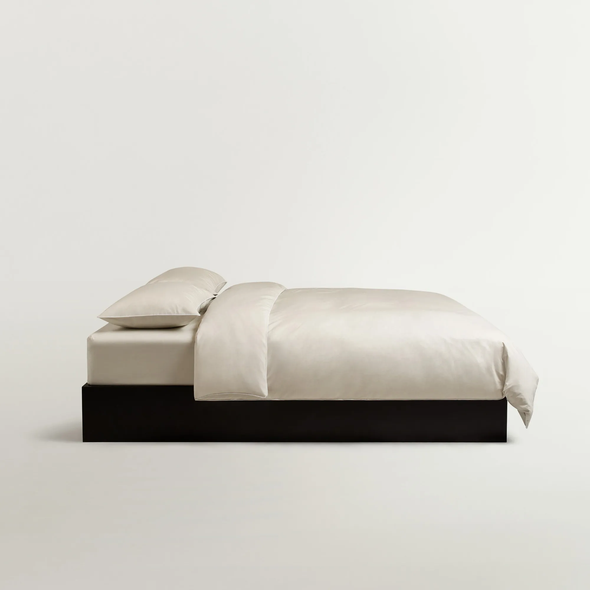 Percale Sand/White påslakan - 6