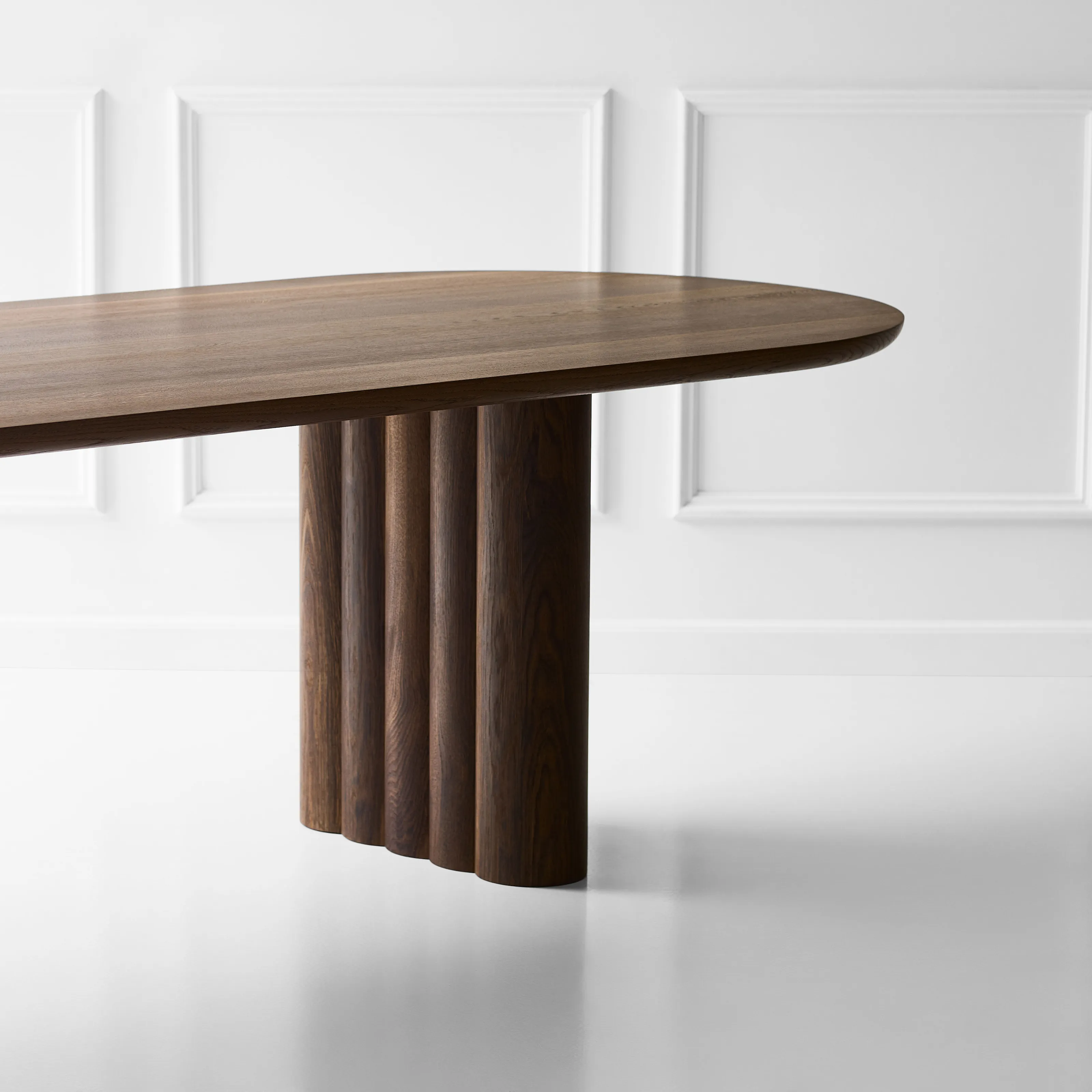 Plush Oval matbord - 7