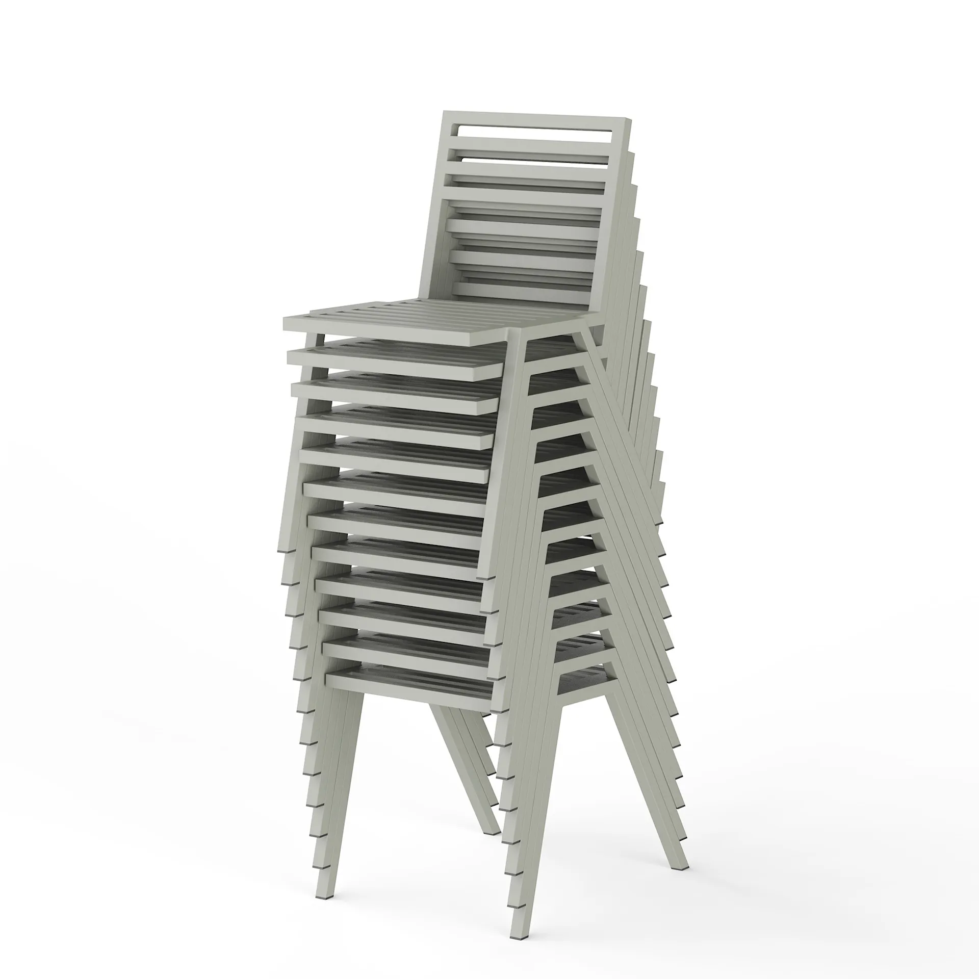 19 Outdoors Stacking Chair Set of 2 - NINE - NO GA