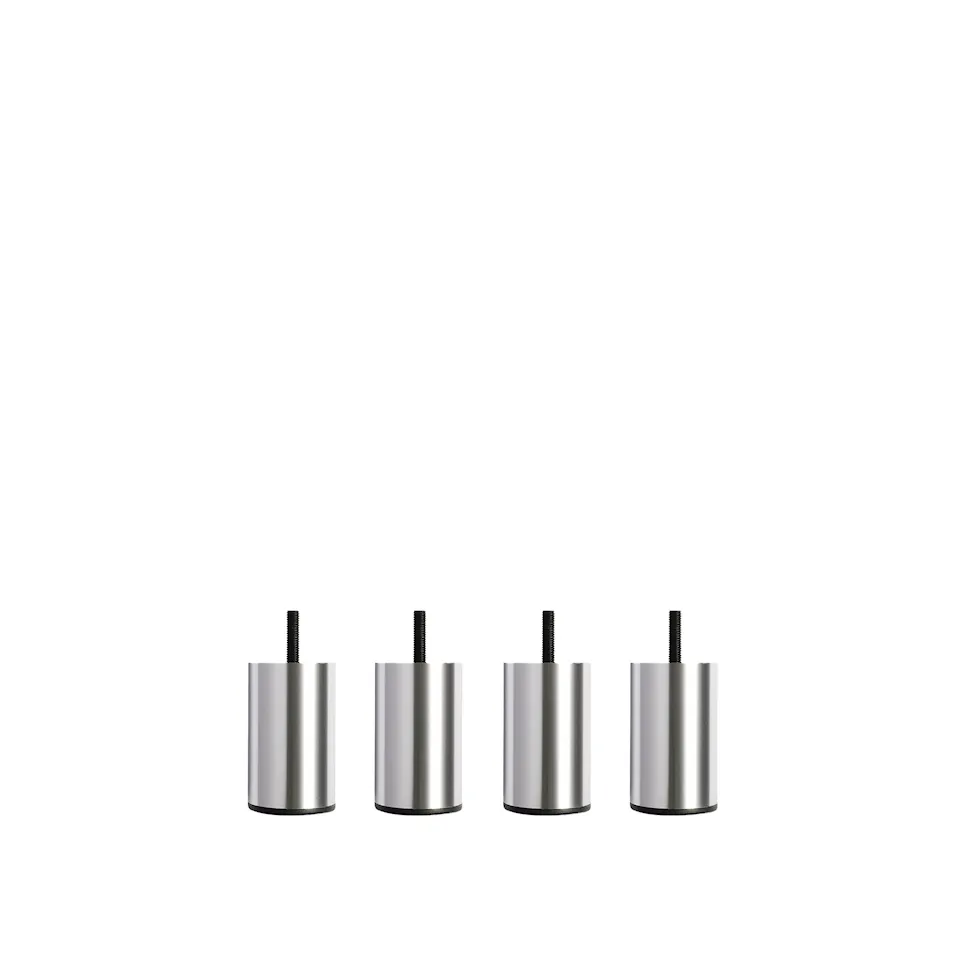DUX SC sängben rund aluminium 8 cm 4-pack