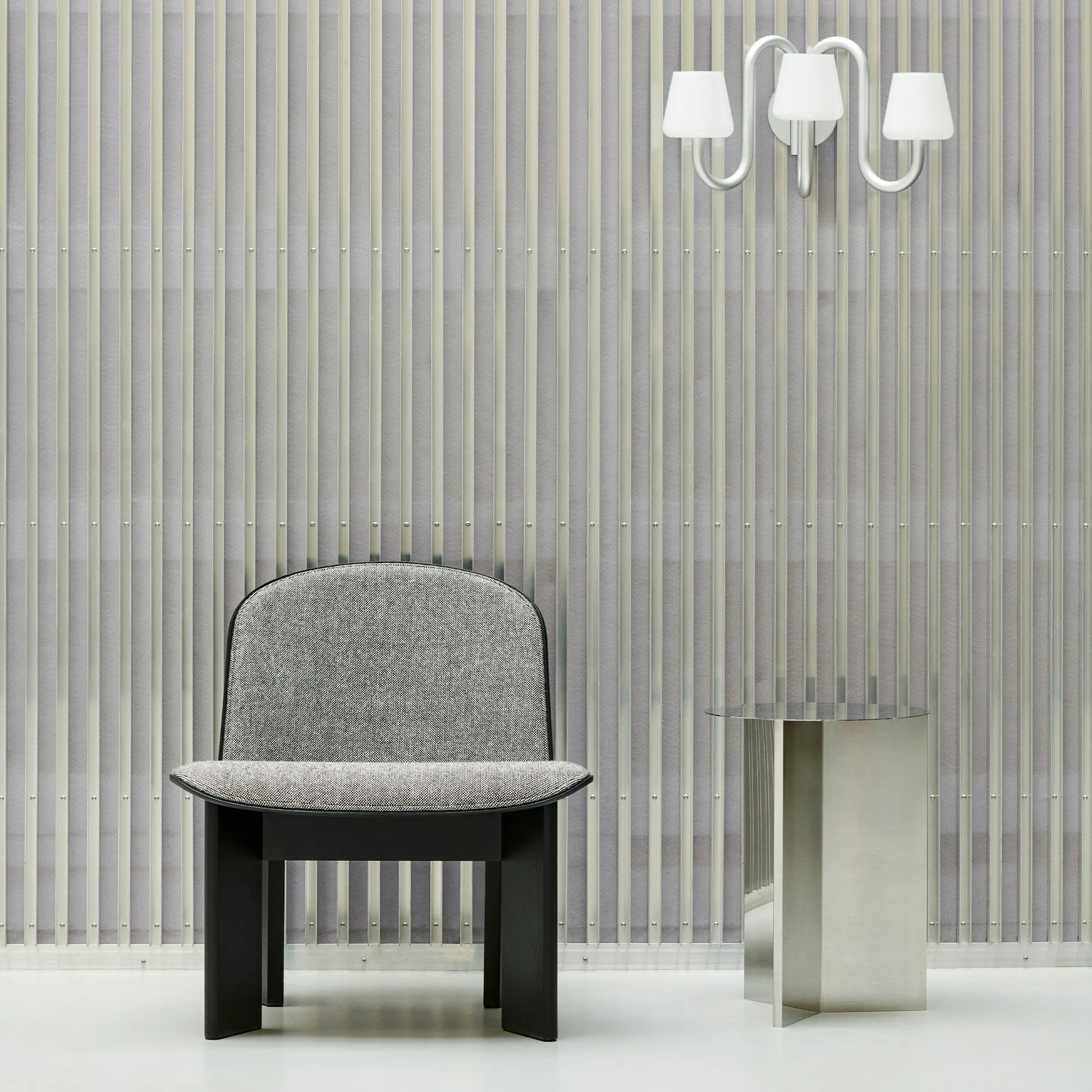 Slit soffbord Round High - 4