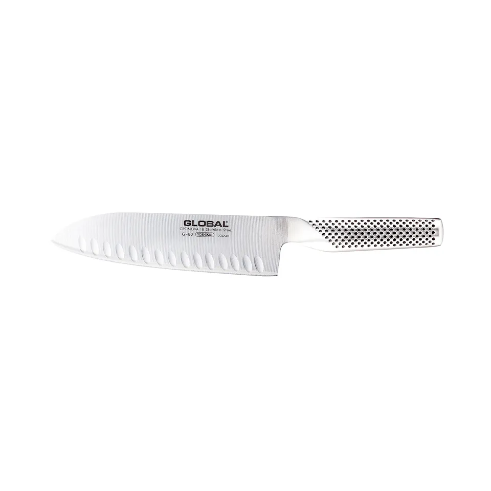 Global G-80 Santokukniv Olivslipad 18 cm