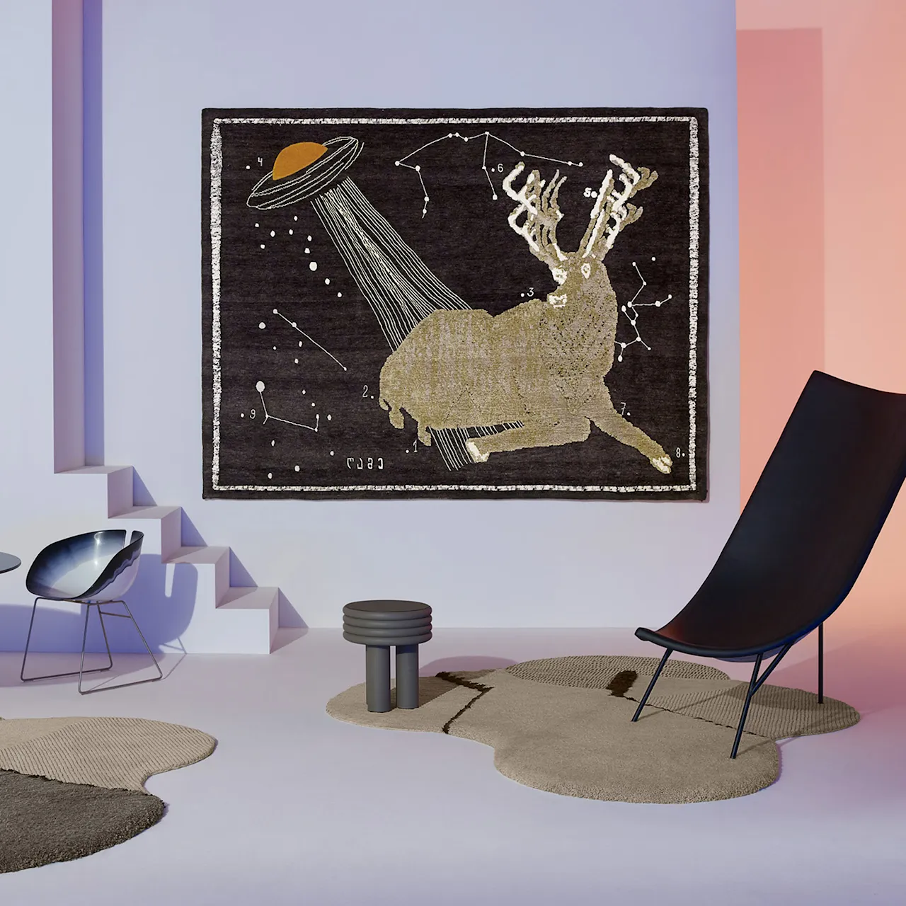 Lunar Addiction Rectangle Rug