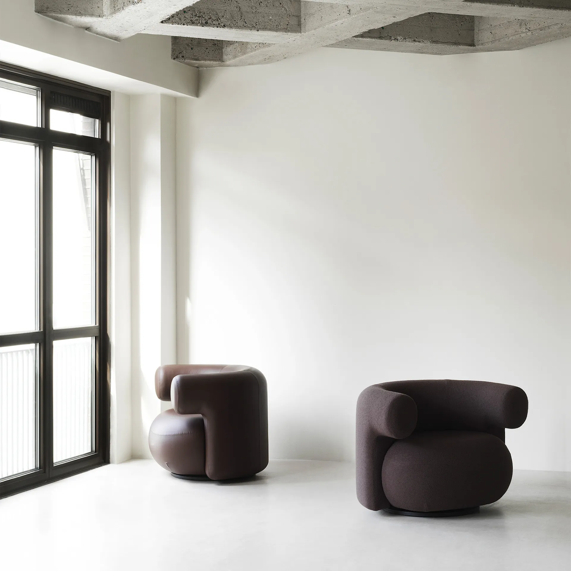 Burra Lounge Chair W. Return - Normann Copenhagen - NO GA