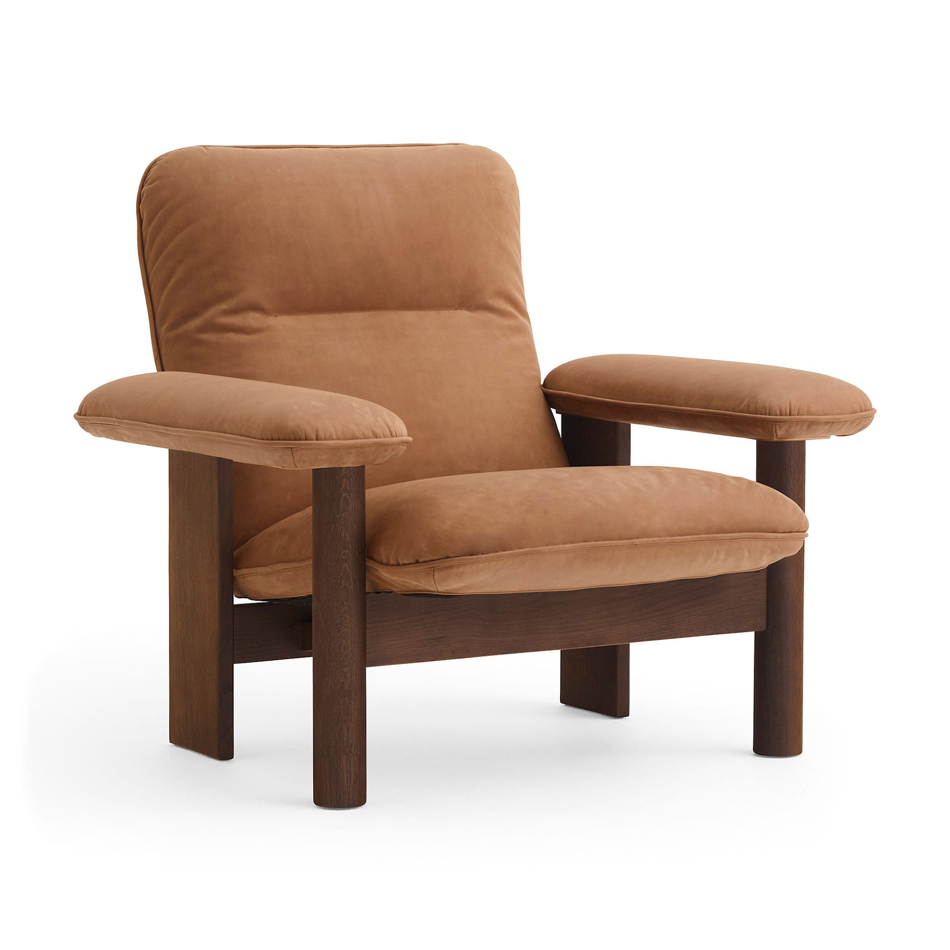 Brasilia Lounge Chair - Dark Stained Oak - Audo Copenhagen - NO GA