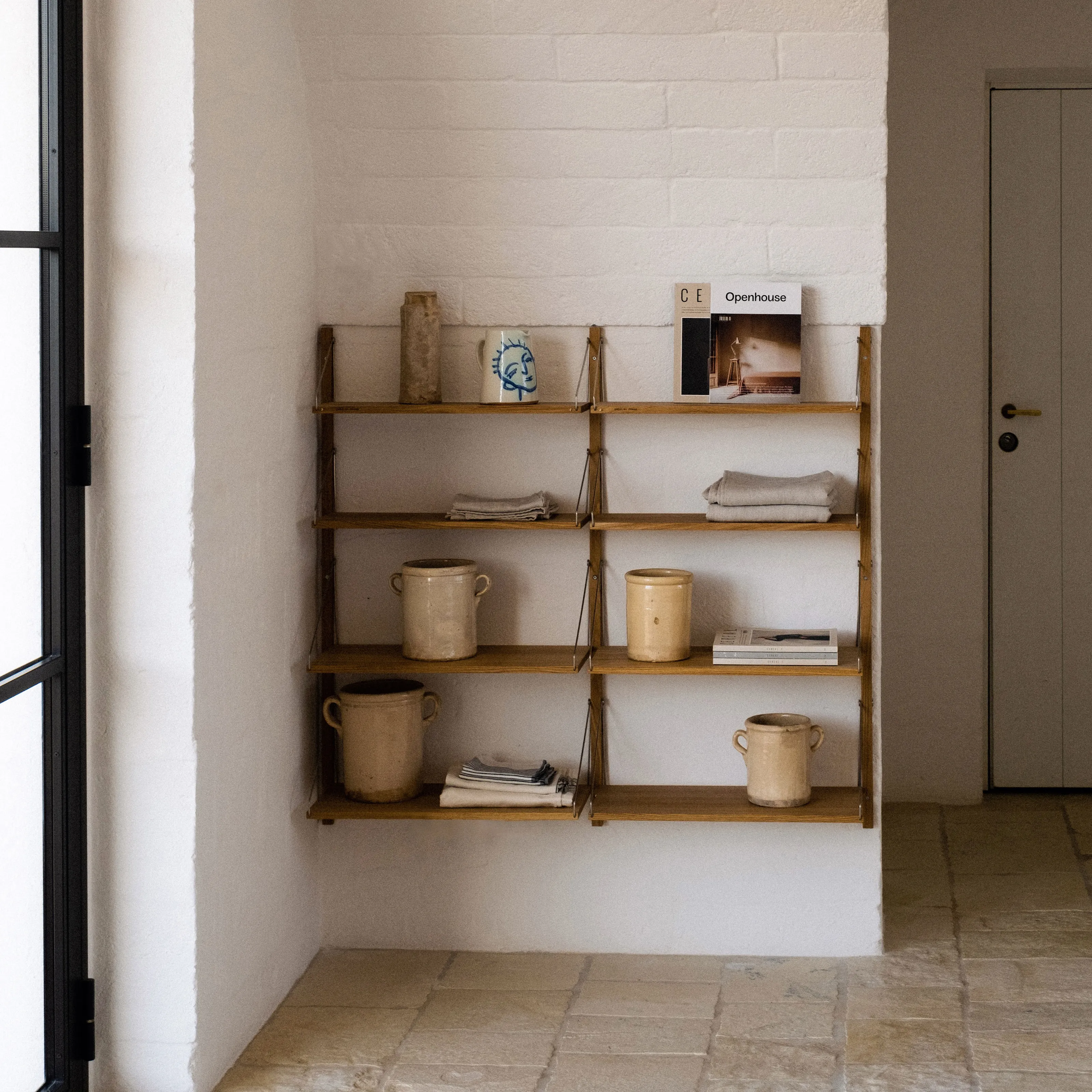 Shelf Library Double Section hyllsystem - 4