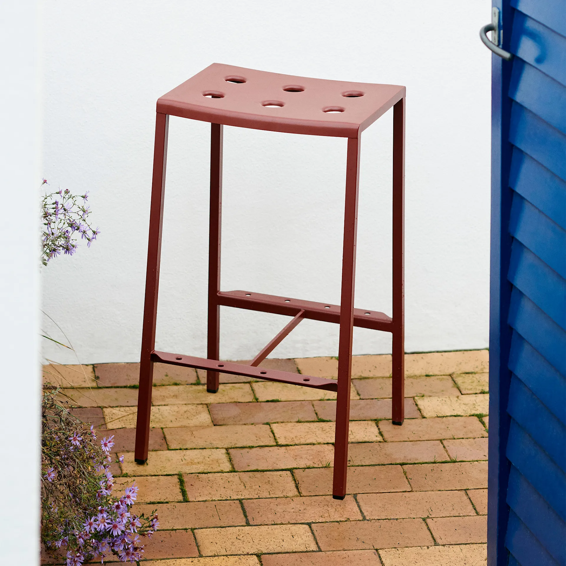 Balcony Bar Stool High H75 - HAY - Ronan & Erwan Bouroullec - NO GA