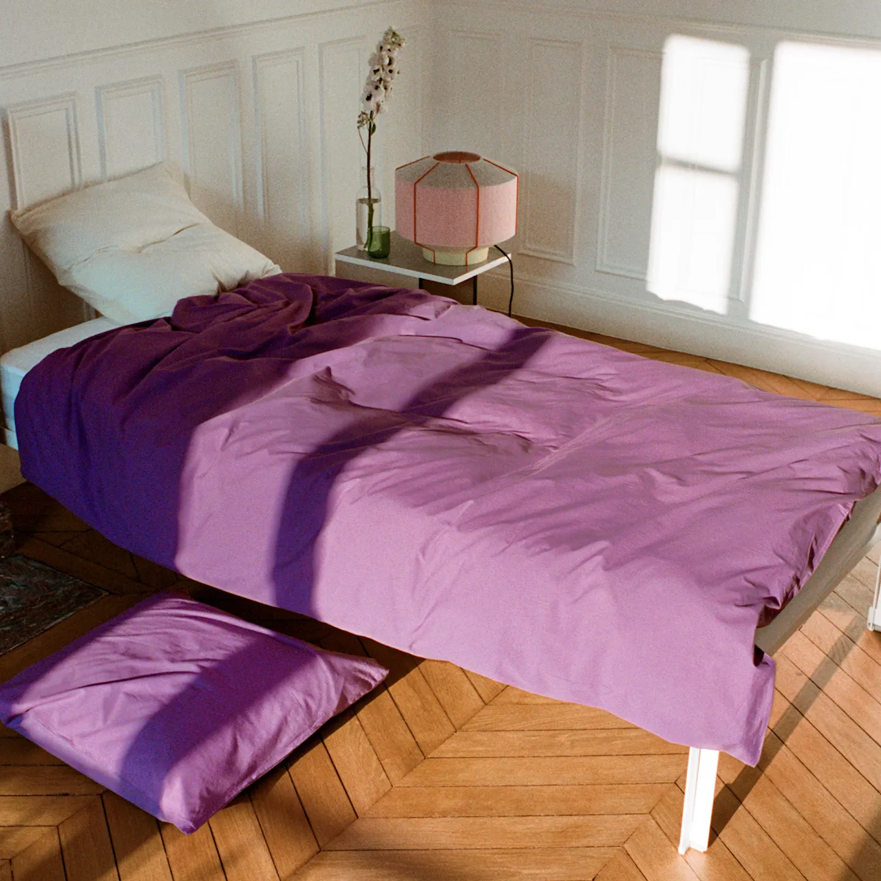 Duo Duvet Cover Vivid Purple