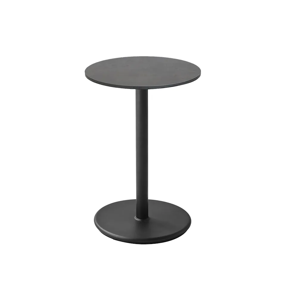 Go cafébord dia.45 cm dark grey structure
