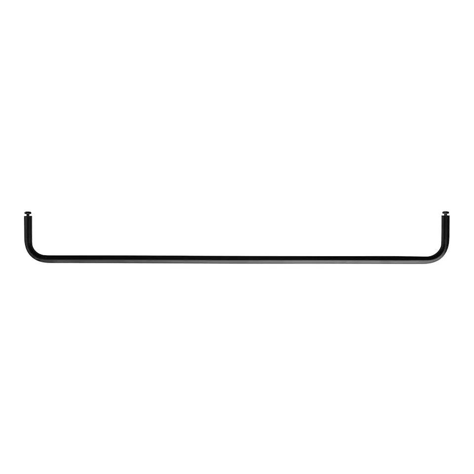 Stång hyllplan 78 cm svart