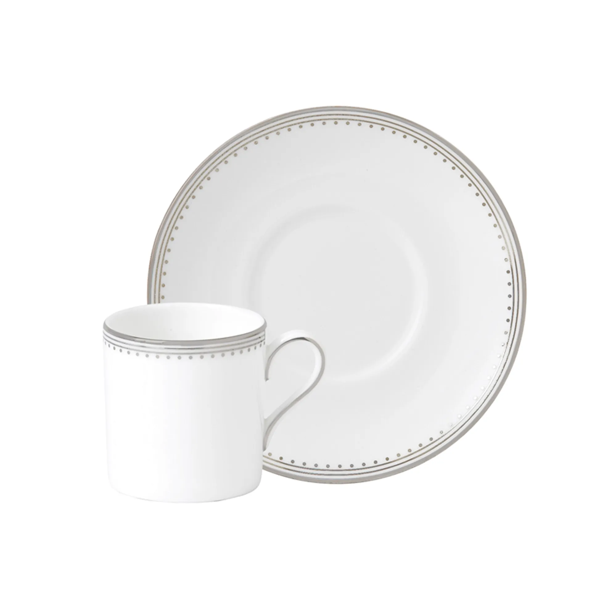 Vera Wang Grosgrain Espresso Saucer - Wedgwood - Vera Wang - NO GA