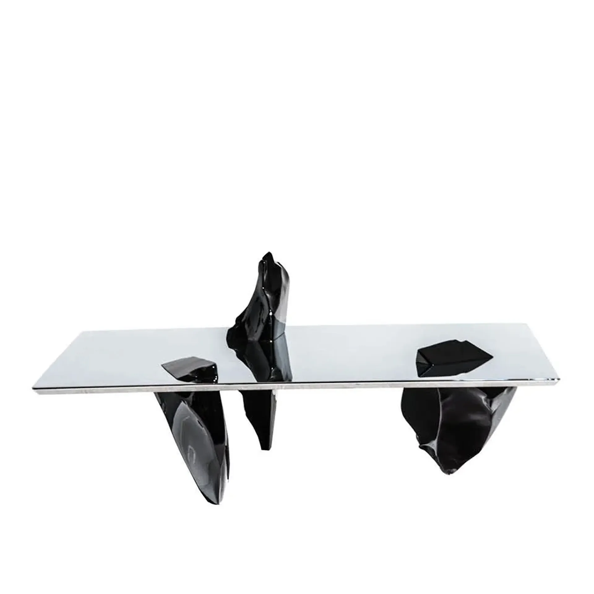 Sereno Coffee Table - Steel/Gold - Driade - NO GA