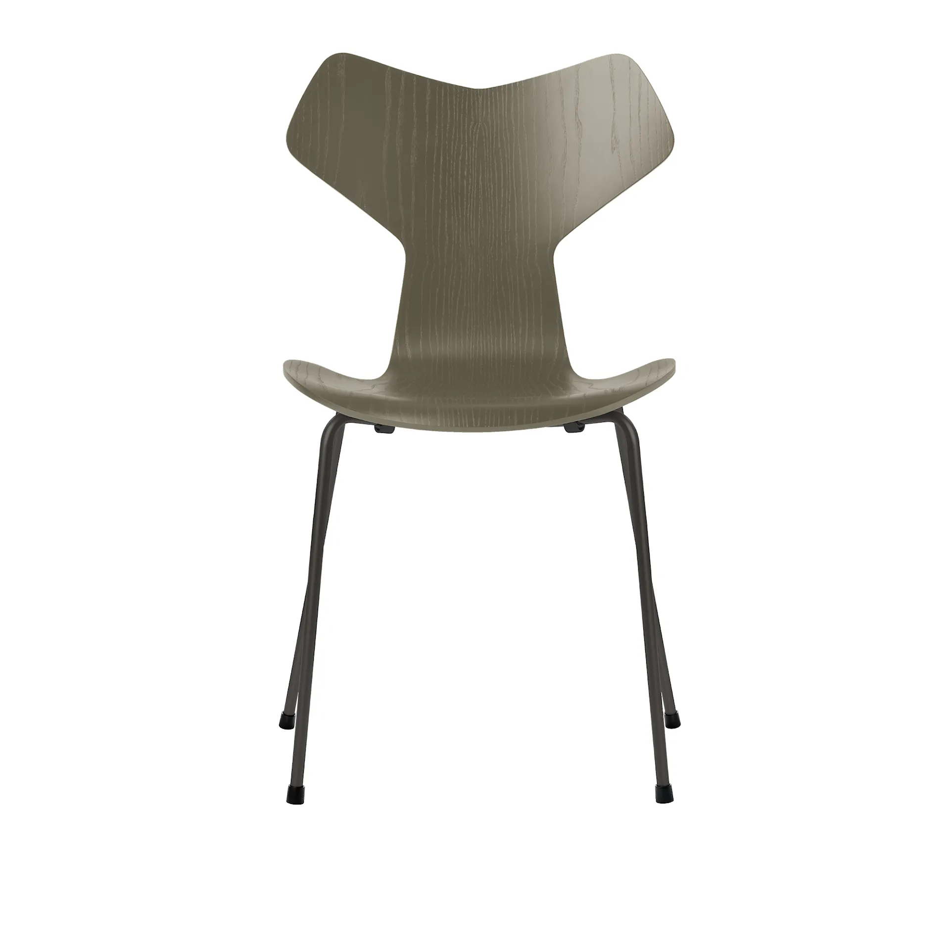 3130 Grand Prix stol Askfanér Warm Graphite - Fritz Hansen - Arne Jacobsen - NO GA