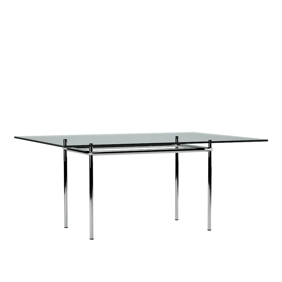 LC12 La Roche bord Chrome Steel Base 120 X 80 cm