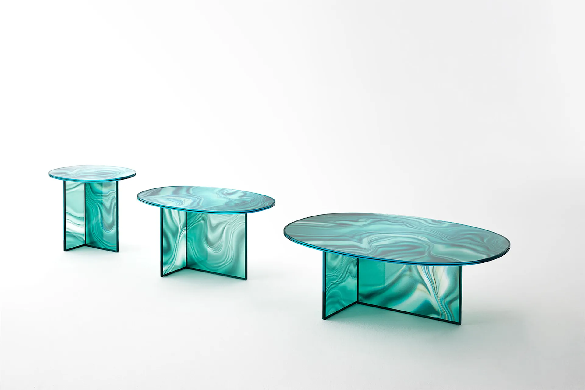 LIQ02 Liquefy Occasional Table - Glas Italia - Patricia Urquiola - NO GA