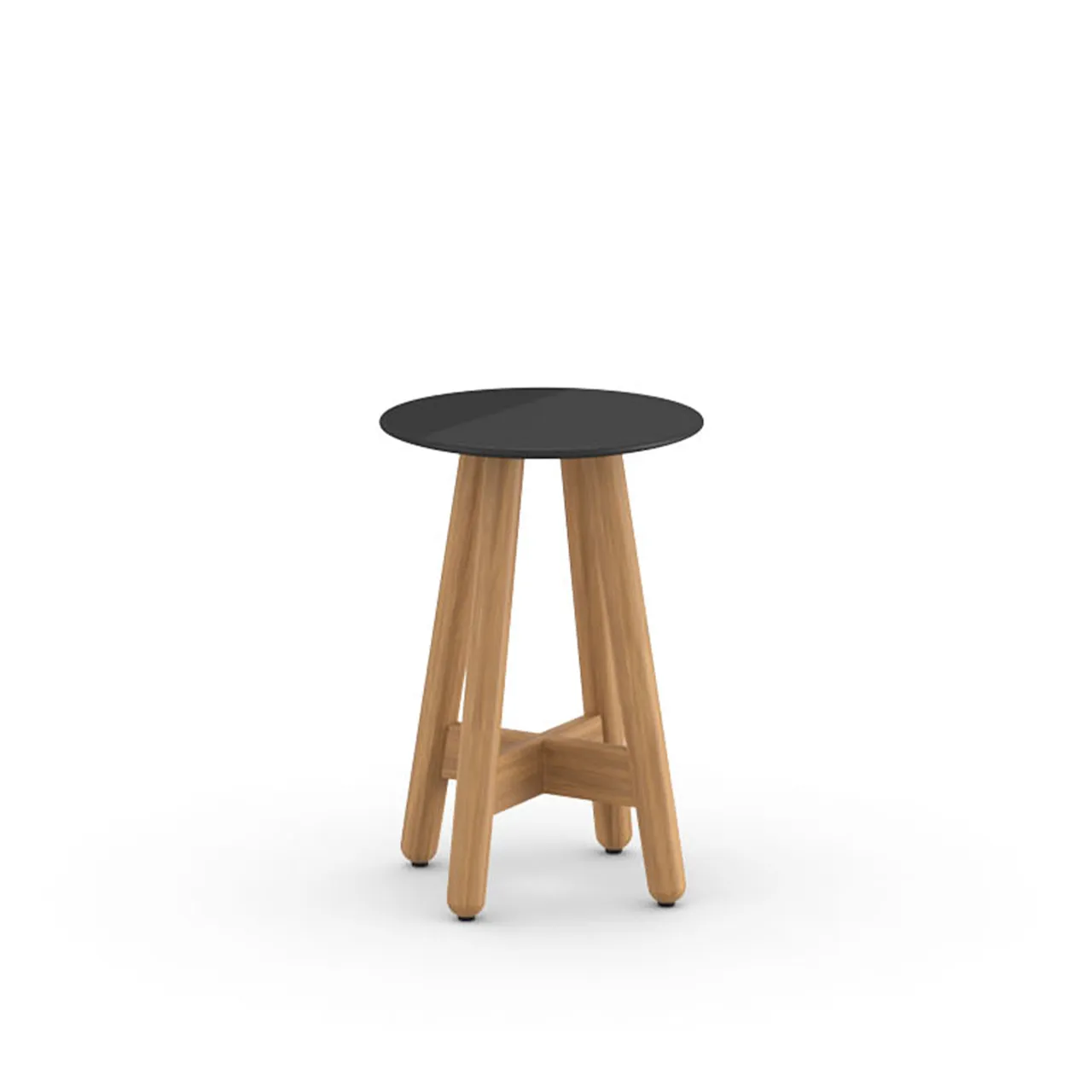 Mbrace Side Table 35 cm Teak / Chalk