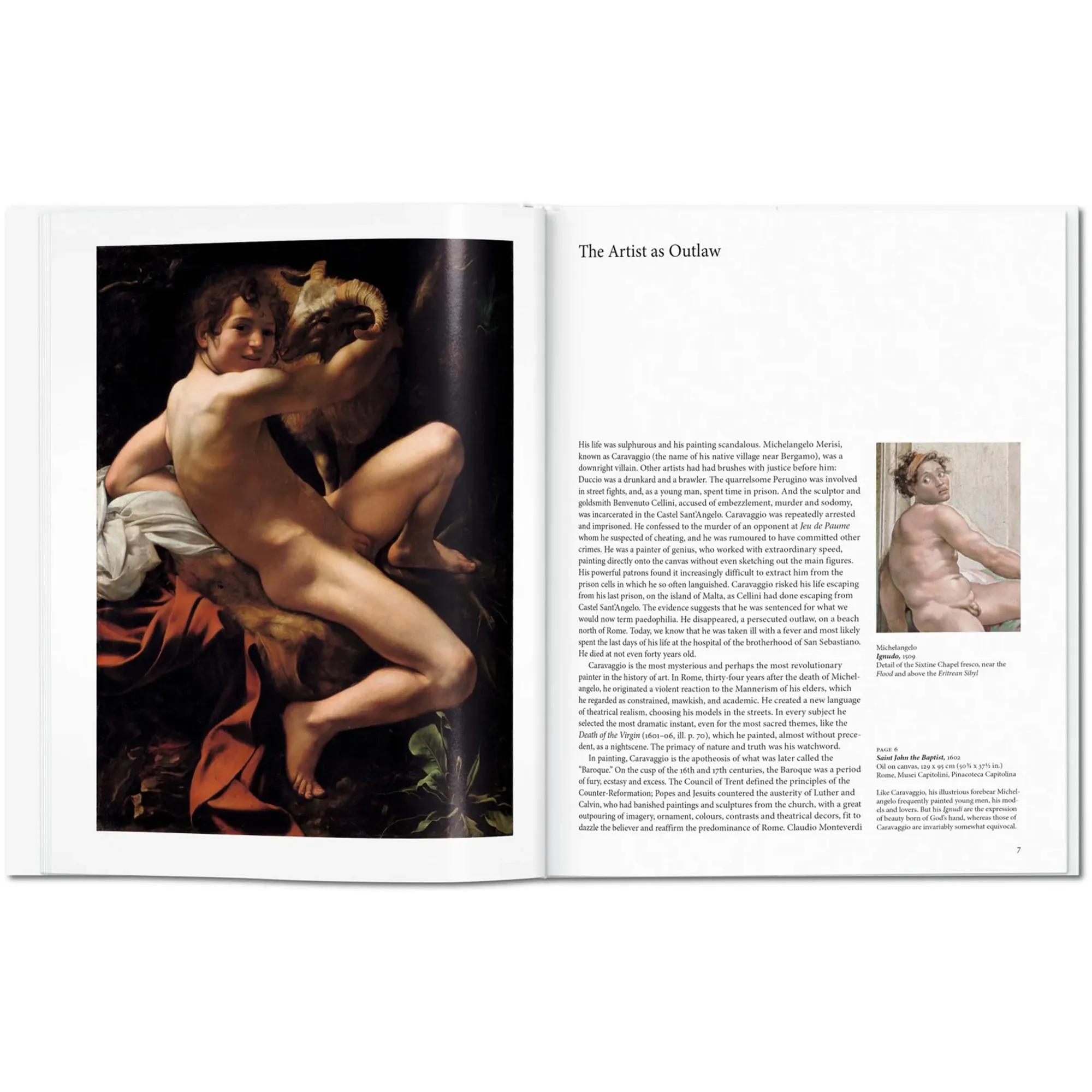 Caravaggio - Basic Art Series konstbok - 3