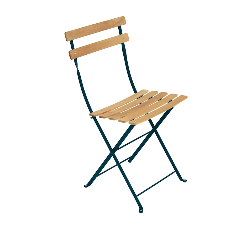 Bistro Natural Chair, Acapulco Blue