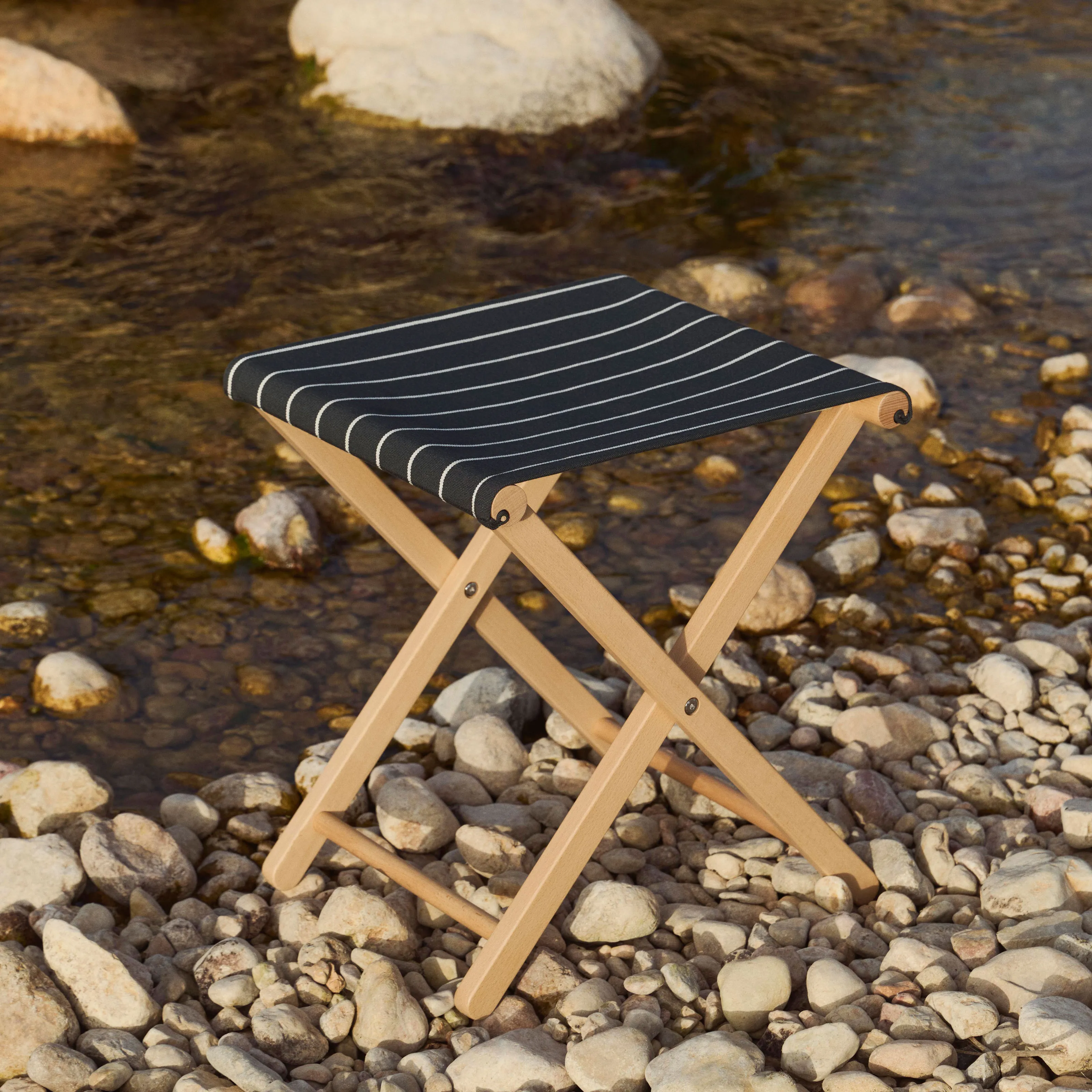 Outdoor Market Folding Stool - 2
