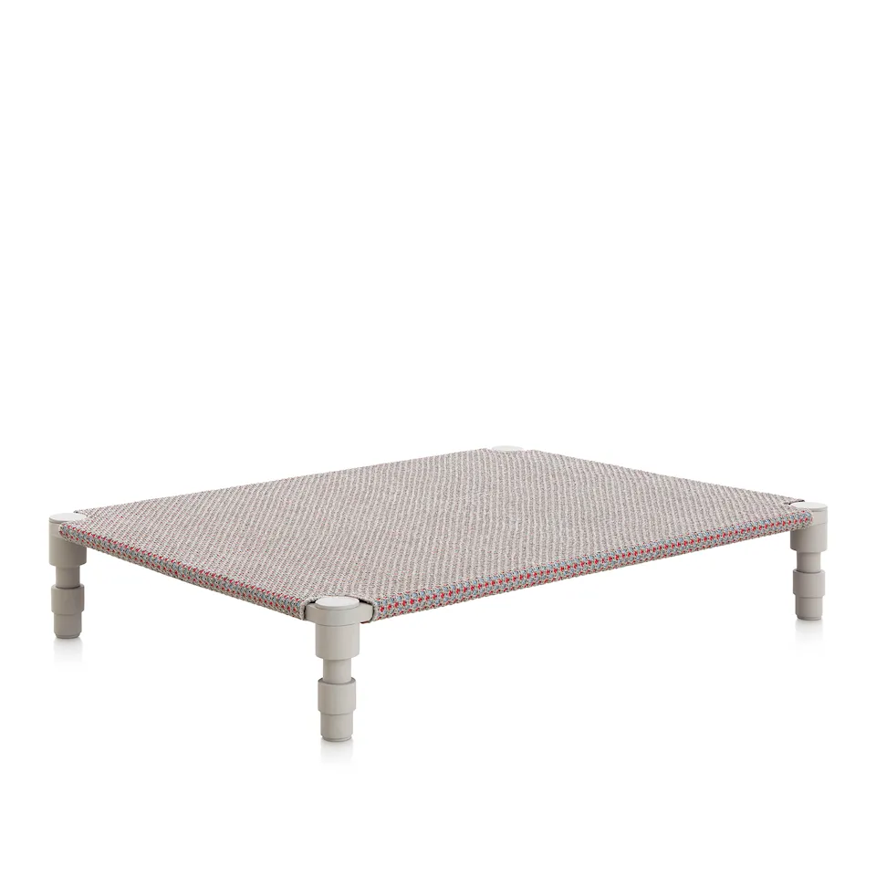 Garden Layers Double Indian Bed - Gofre Blue