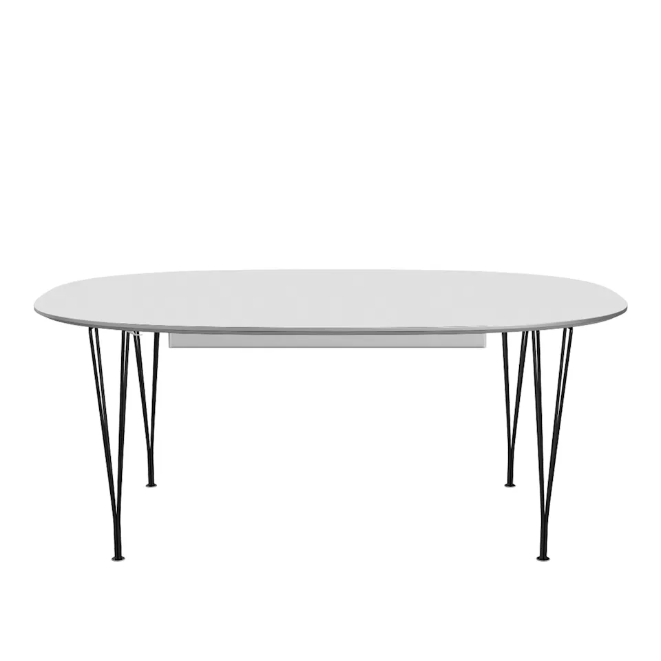 B619 Superellips utdragbart matbord 180–300 x 120 cm