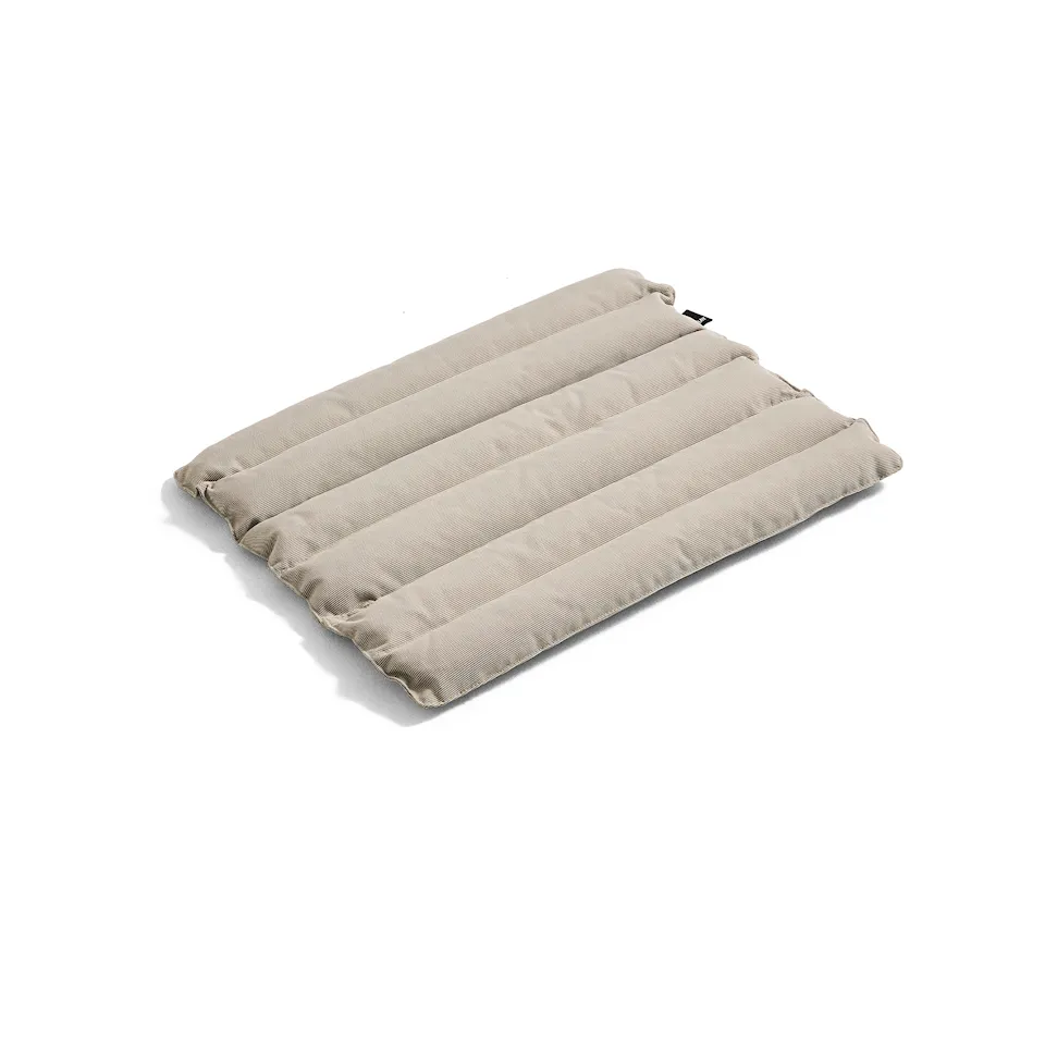 Quiltad sittdyna traverse för karmstol med armstöd - Beige Sand