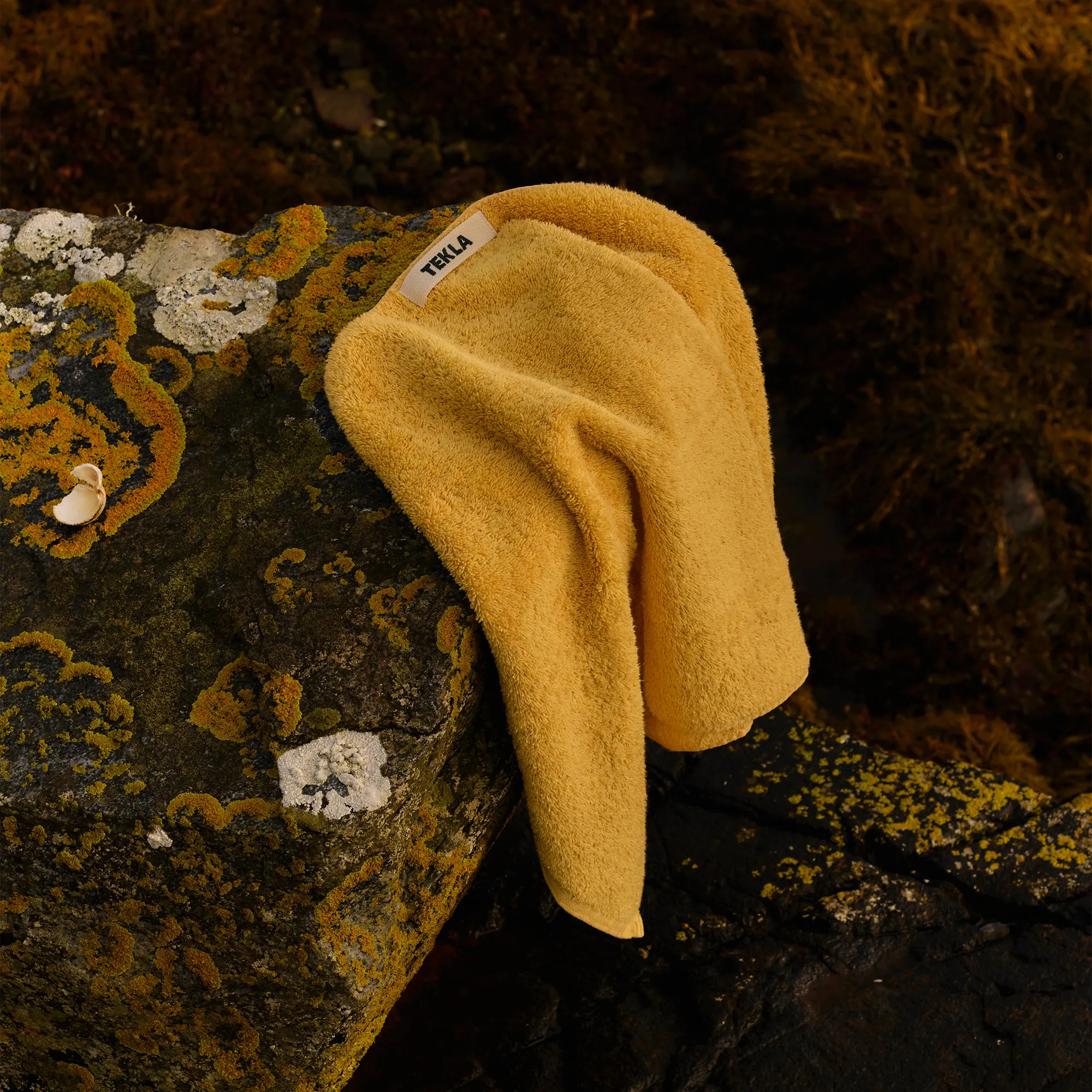 Terry Yellow Ochre handduk - 3