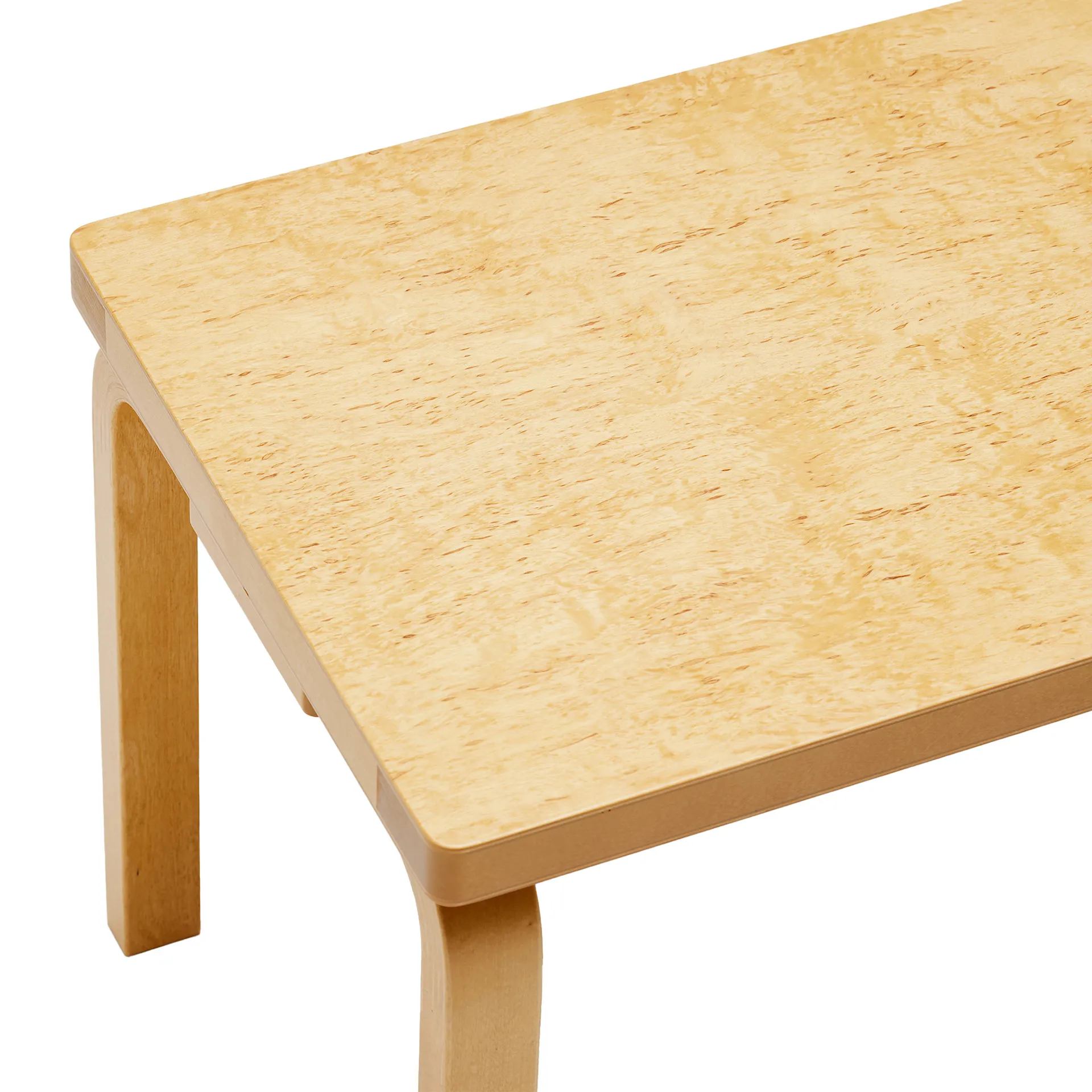 Bench 153B Curly Birch Exclusive for NO GA - Artek - Alvar Aalto - NO GA