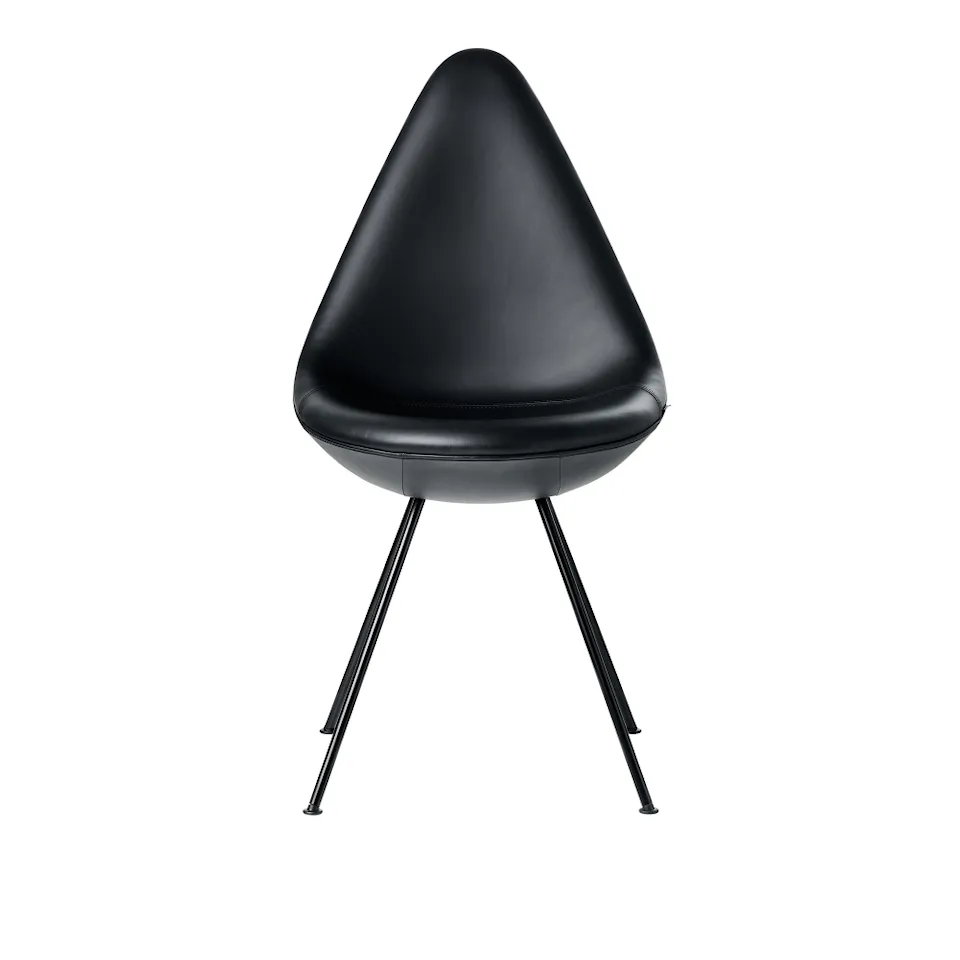 3110 Droppen stol helklädd Black