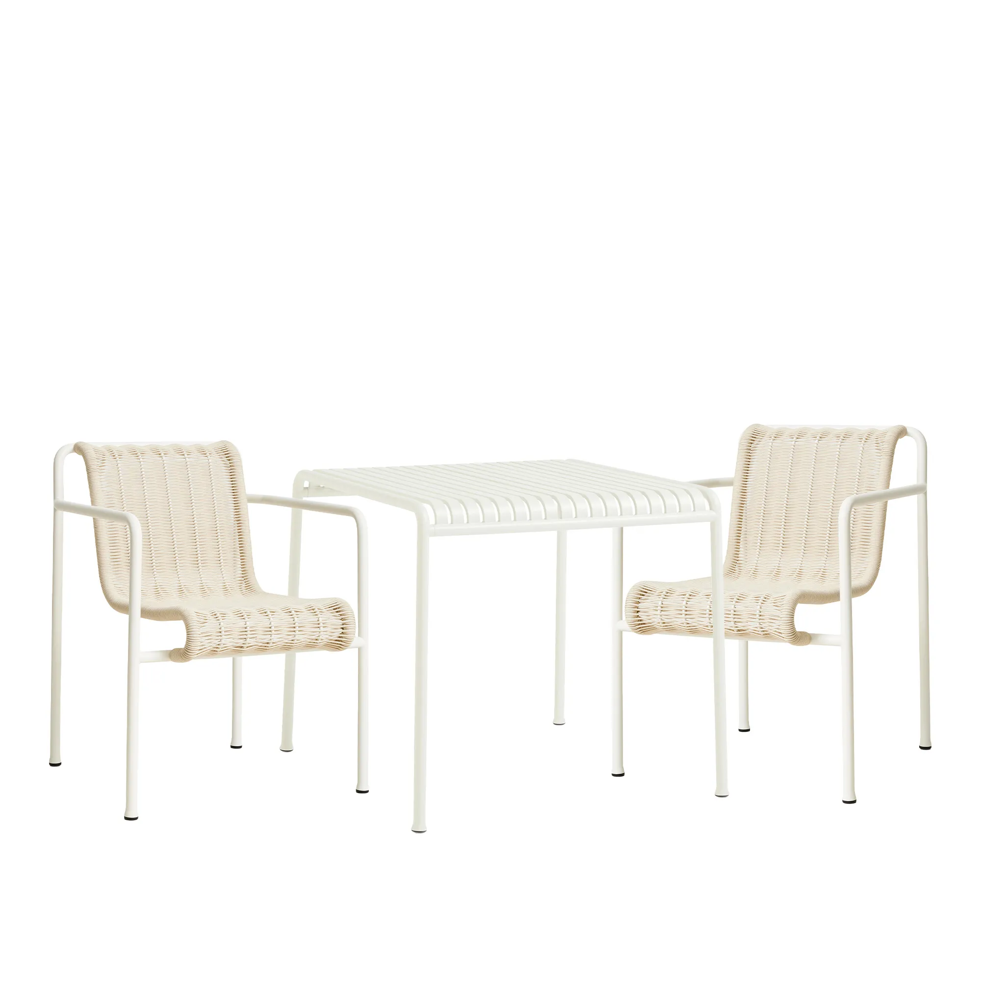 Palissade cord matgrupp med bord & 2 karmstolar - 1