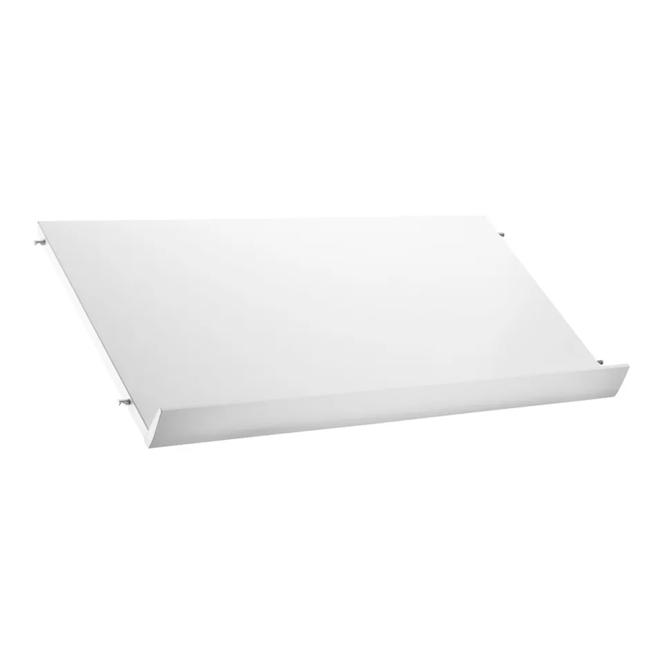 Tidskriftshylla trä 78 cm vit