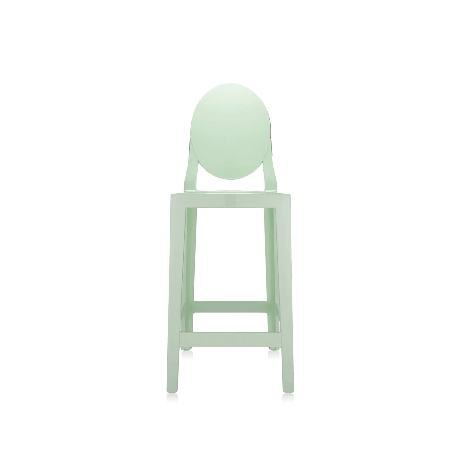 One More Stool Oval Back Rest H.65 cm - Kartell - Philippe Starck - NO GA