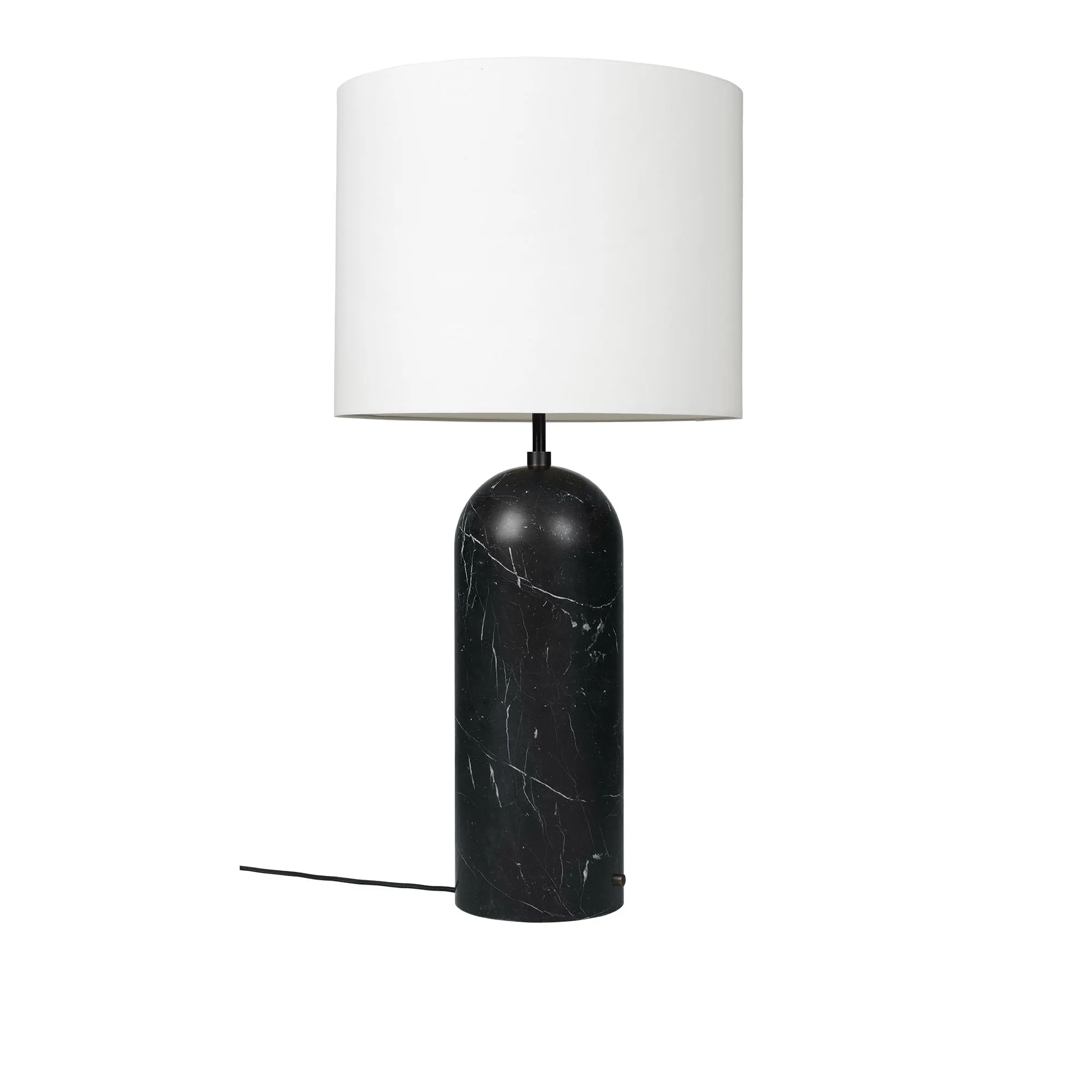 Gravity golvlampa XL Low svart marmor - 1