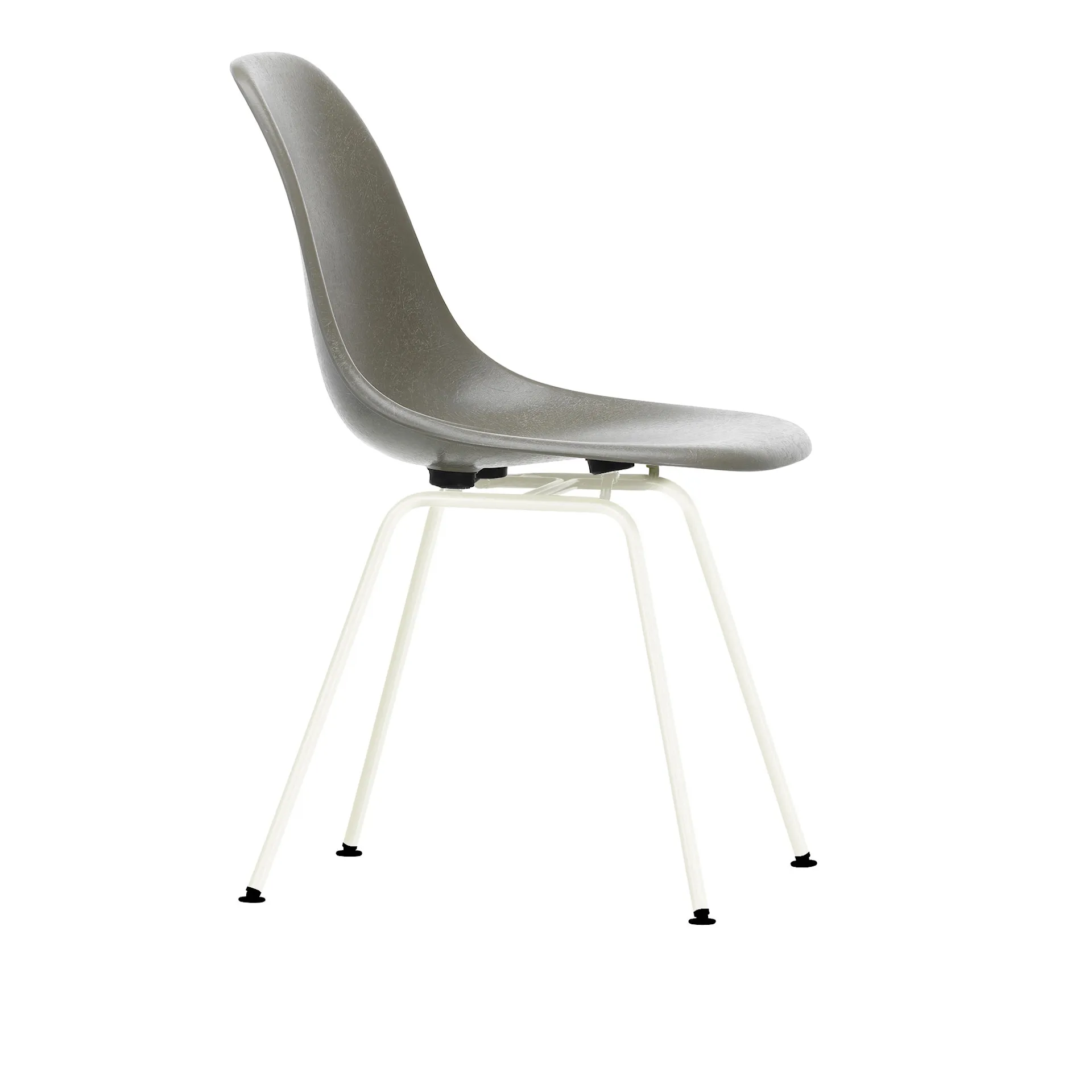 Eames Fiberglass Chair DSX stol White - Vitra - Charles & Ray Eames - NO GA