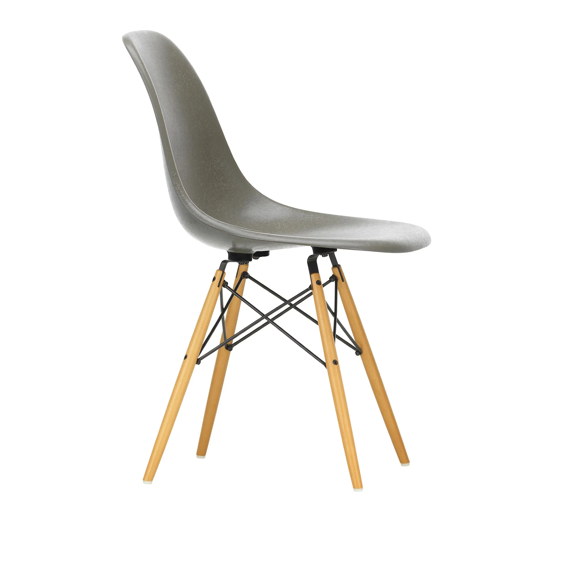 Eames Fiberglass Chair DSW stol Golden Maple - Vitra - Charles & Ray Eames - NO GA