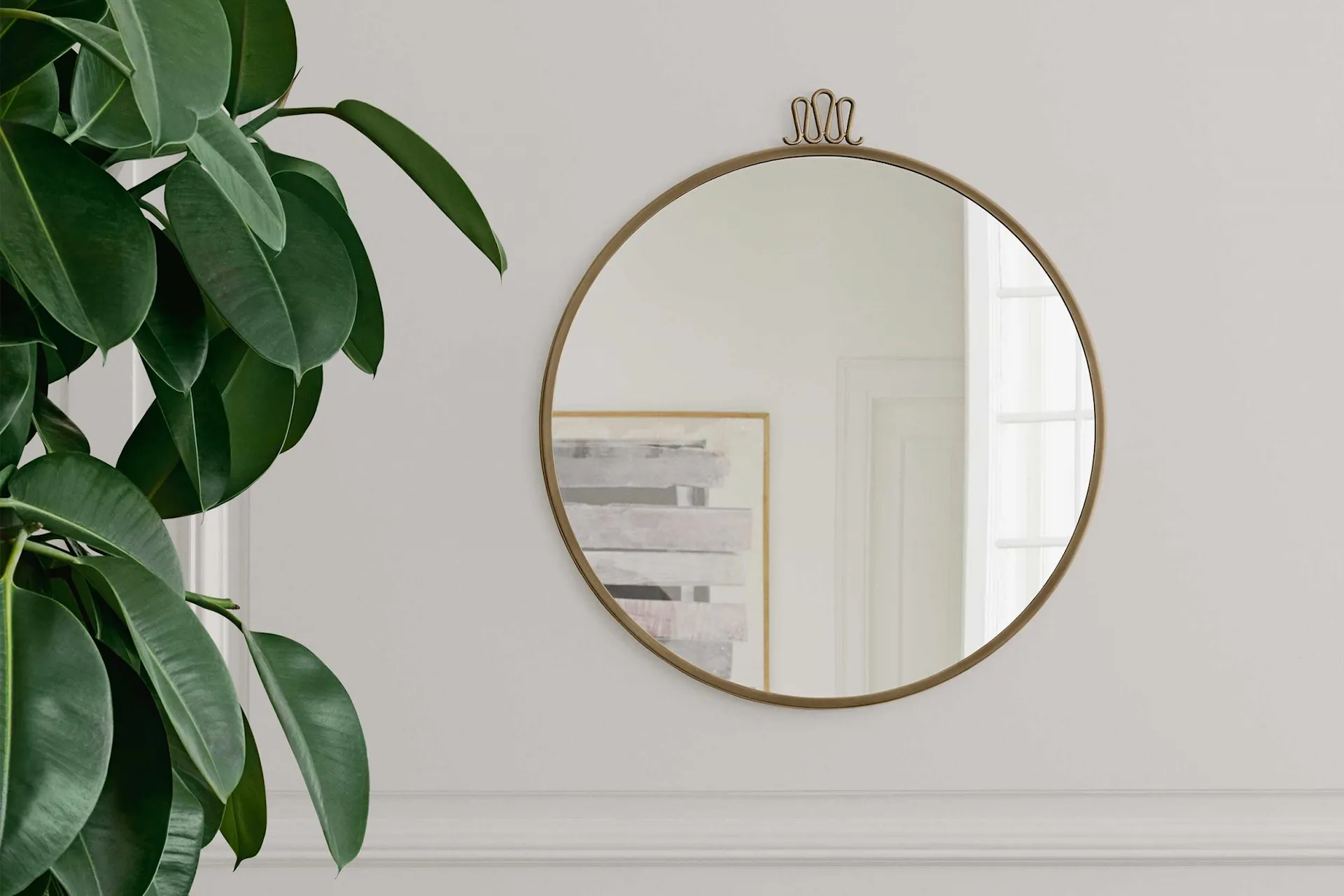 Randaccio Wall Mirror Spegel - Gubi - Gio Ponti - NO GA