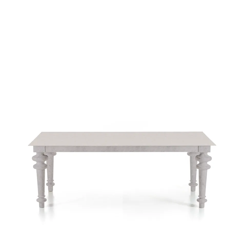 Gray 34 - Glossy White/White Carrara Marble