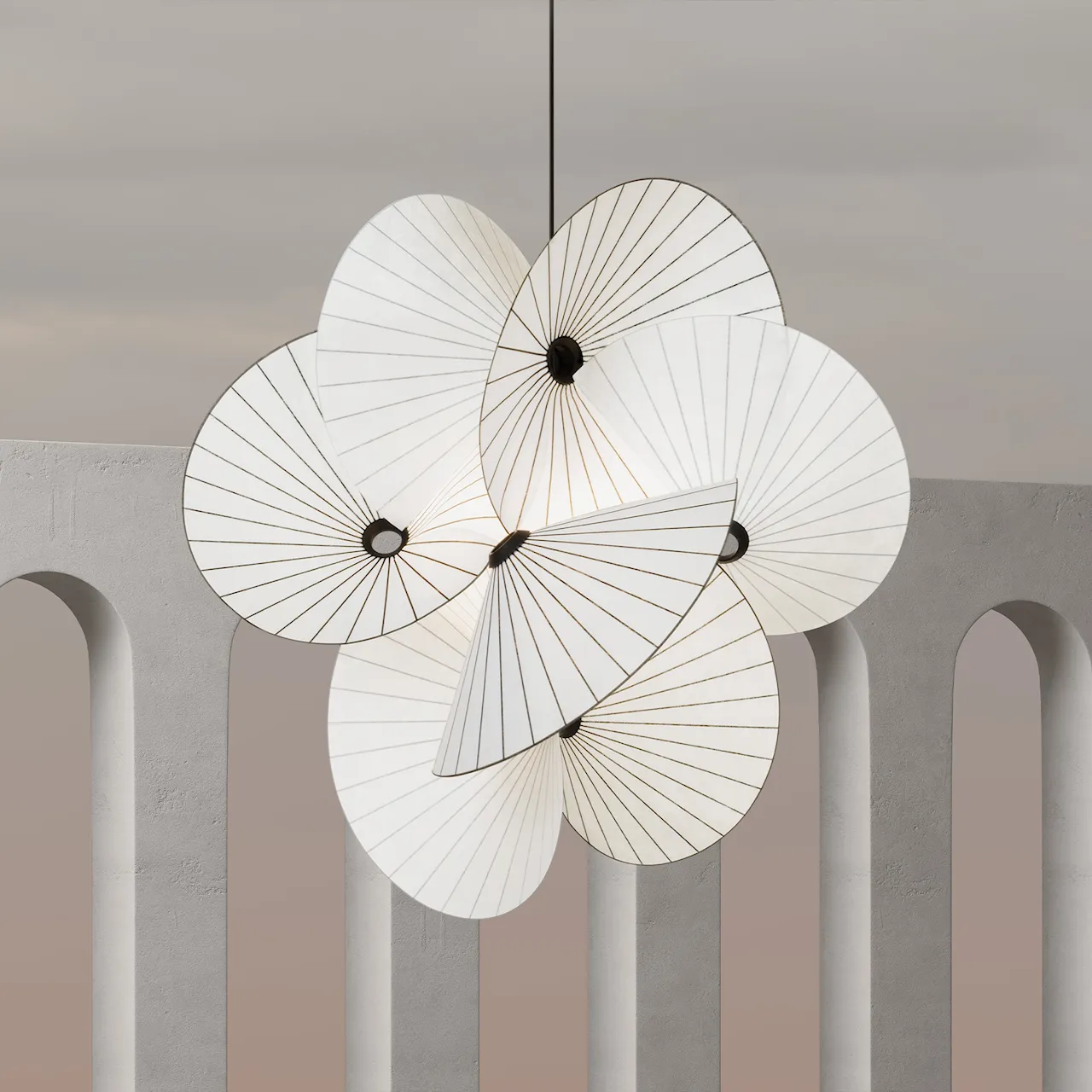 Serpentine Light 8 taklampa Small