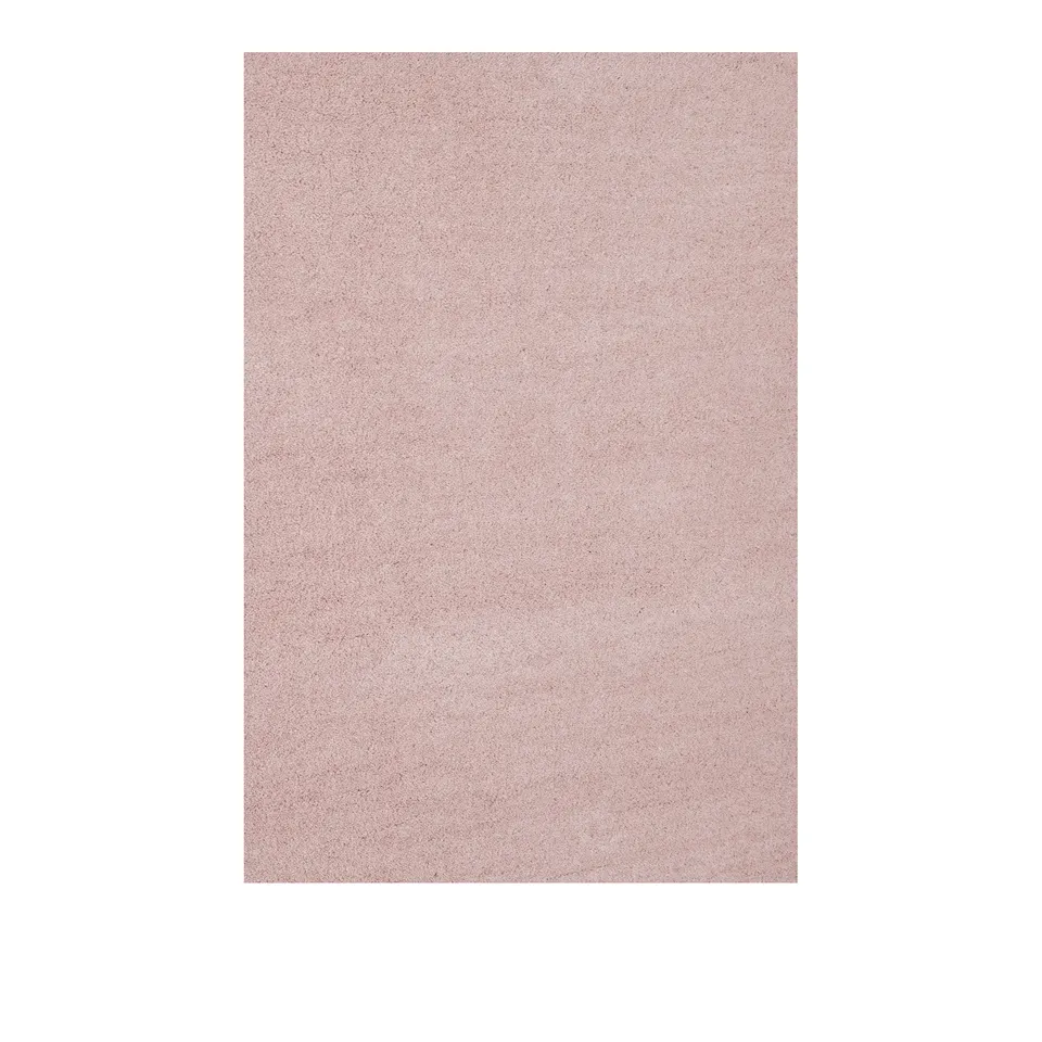 Solid Wool Rug Rose Dust